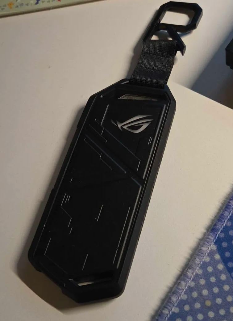 ASUS ROG STRIX Arion Aluminum Alloy M.2 NVMe SSD External Portable Enclosure Case Adapter, USB 3.2 Gen 2 Type-C (10 Gbps) customer photo 1