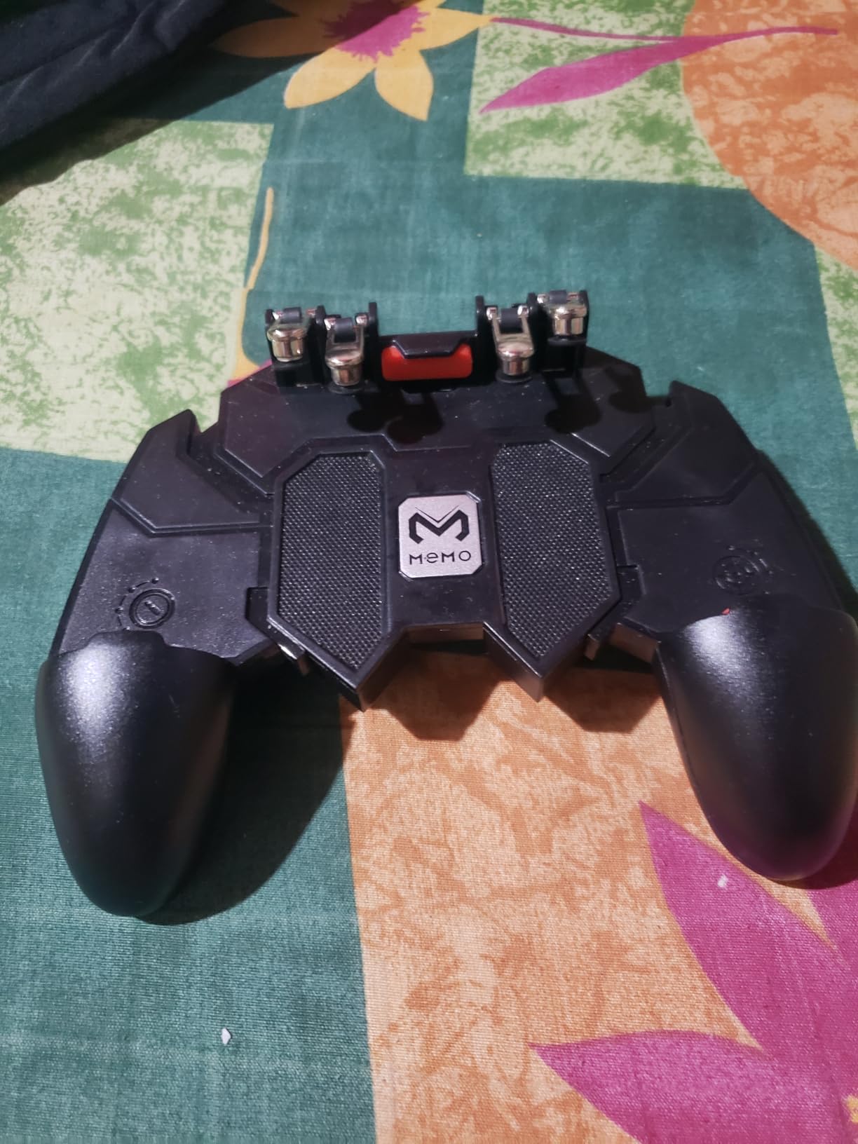 Mobile Game Controller for iPhone & Android, Pubg Mobile Controller with Cooling Fan, Phone Triggers for Gaming, Gaming Grip Joystick Gamepad Shoot Aim Keys for 4.7-6.5