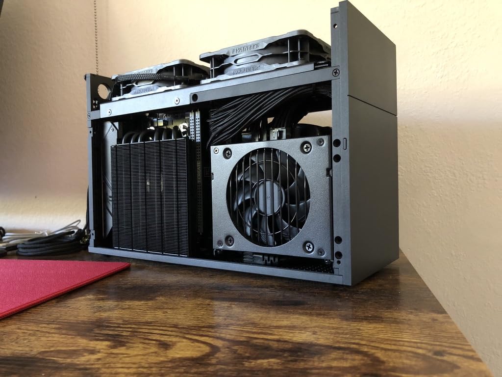 Noctua NF-A9x14 HS-PWM chromax.Black.swap, Premium Quiet Slim Fan, 4-Pin (92x14mm, Black) customer photo 1