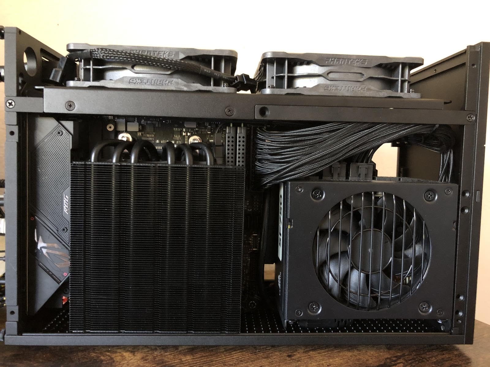 Noctua NF-A9x14 HS-PWM chromax.Black.swap, Premium Quiet Slim Fan, 4-Pin (92x14mm, Black) customer photo 2