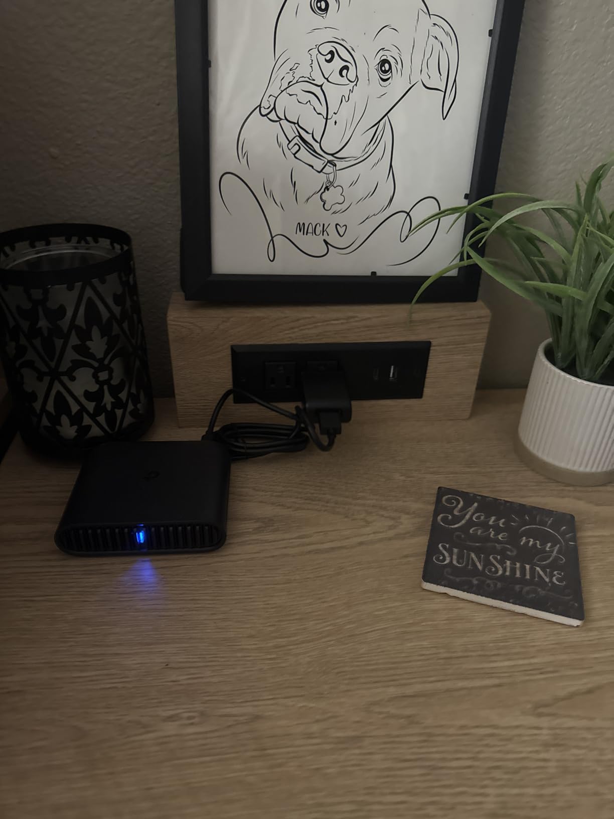 TP-Link Smart WiFi 6 Router (Archer AX10) - 4 Gigabit LAN Ports, Dual Band 802.11AX Router, Beamforming, OFDMA, MU-MIMO, Parental Controls, Dual-Core 900MHz Processor, Works with Alexa customer photo 1