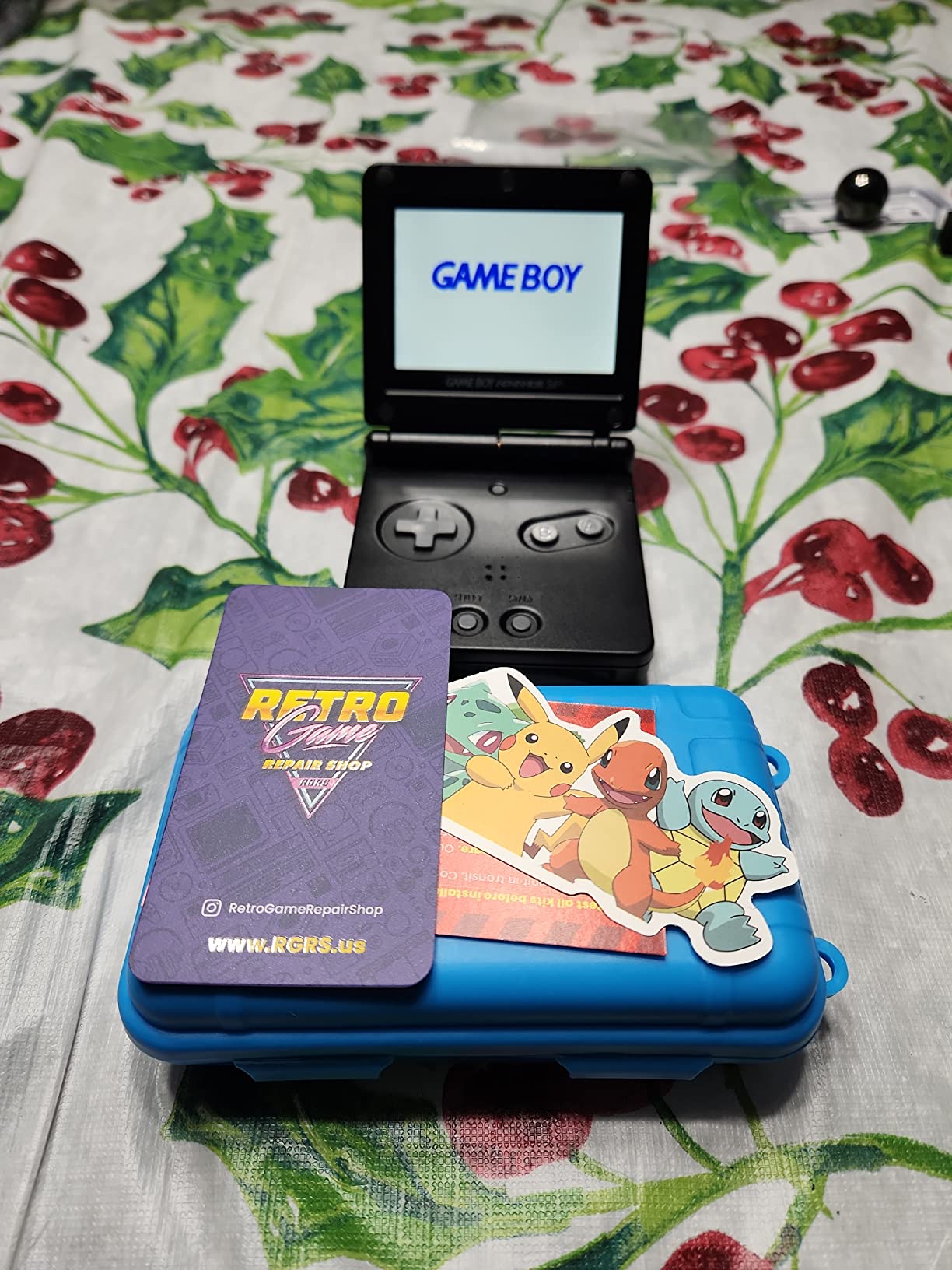 RGRS Game Boy Advance SP IPS Backlight LCD Mod Kit For AGS 001 & 101 with Storage Box customer photo 1