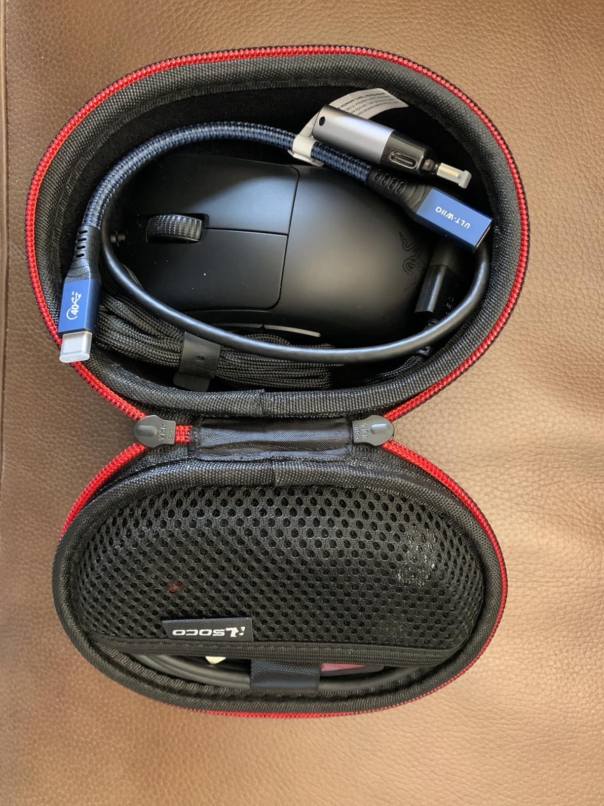 Case for Razer DeathAdder V3 Pro/V3/V4 Pro/V2 X/Elite & Basilisk V3/Basilisk V3 X/Viper V3 Pro/Orochi V2/Naga V2/Naga V2 Pro/Viper V3/Basilisk V3 Pro/Cobra/Viper V2 Pro Gaming Mouse and More customer photo 2