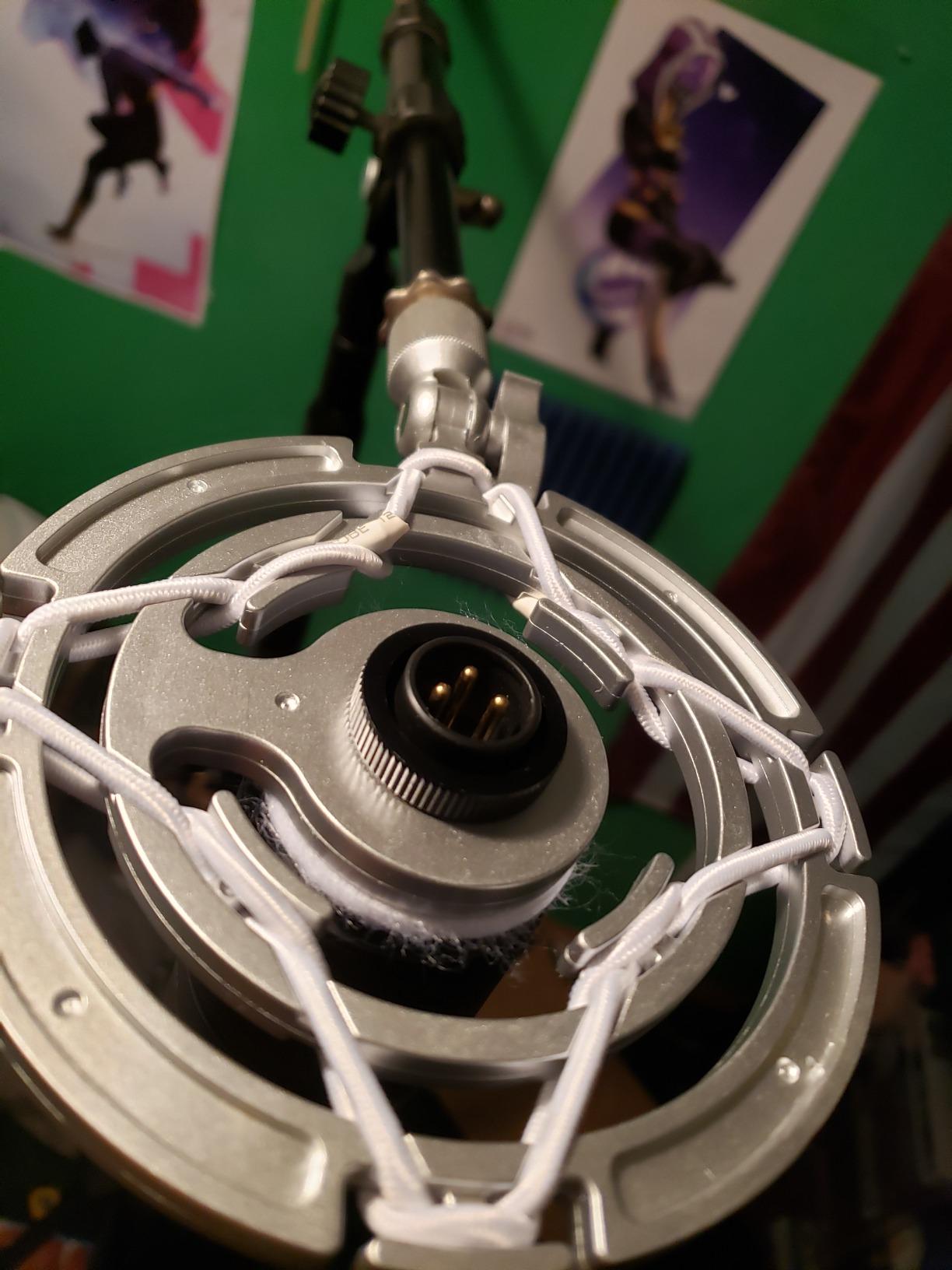 YOUSHARES AT2020 Shock Mount for Audio Technica AT2020 AT2035 ATR2500 customer photo 2