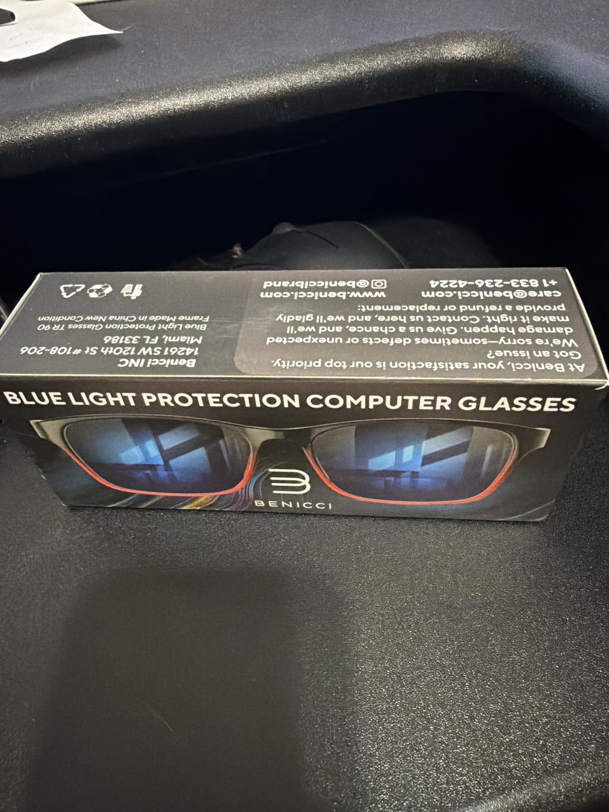 Stylish Blue Light Blocking Glasses for Women & Men - Helps Ease Digital Eye Strain & Headache from Computers, Phones w/Case customer photo 2