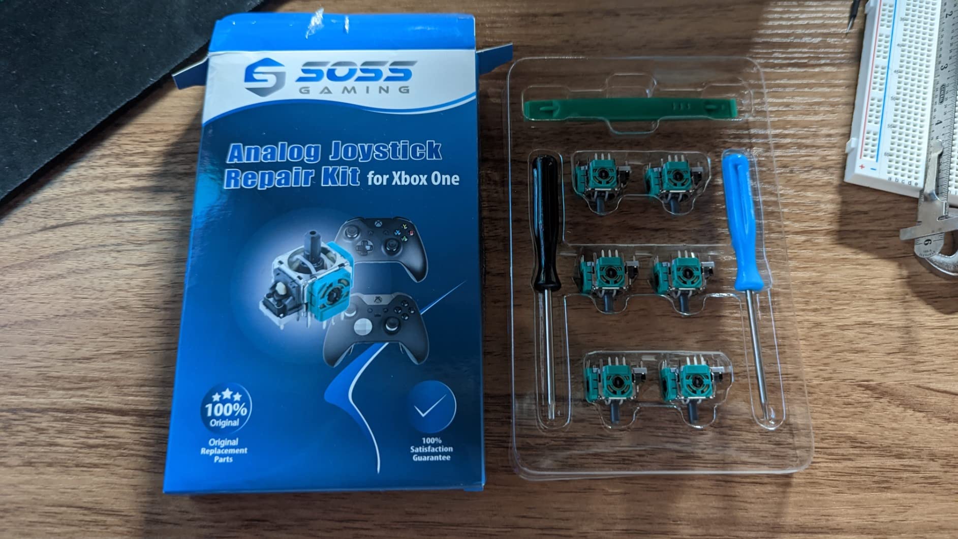 Genuine Analog Joysticks Repair Kit for Xbox One - Fixes Stick Drift, Broken, and Loose Joysticks on Regular, S, X and Elite Series 1 Controllers (6 Pack) customer photo 2