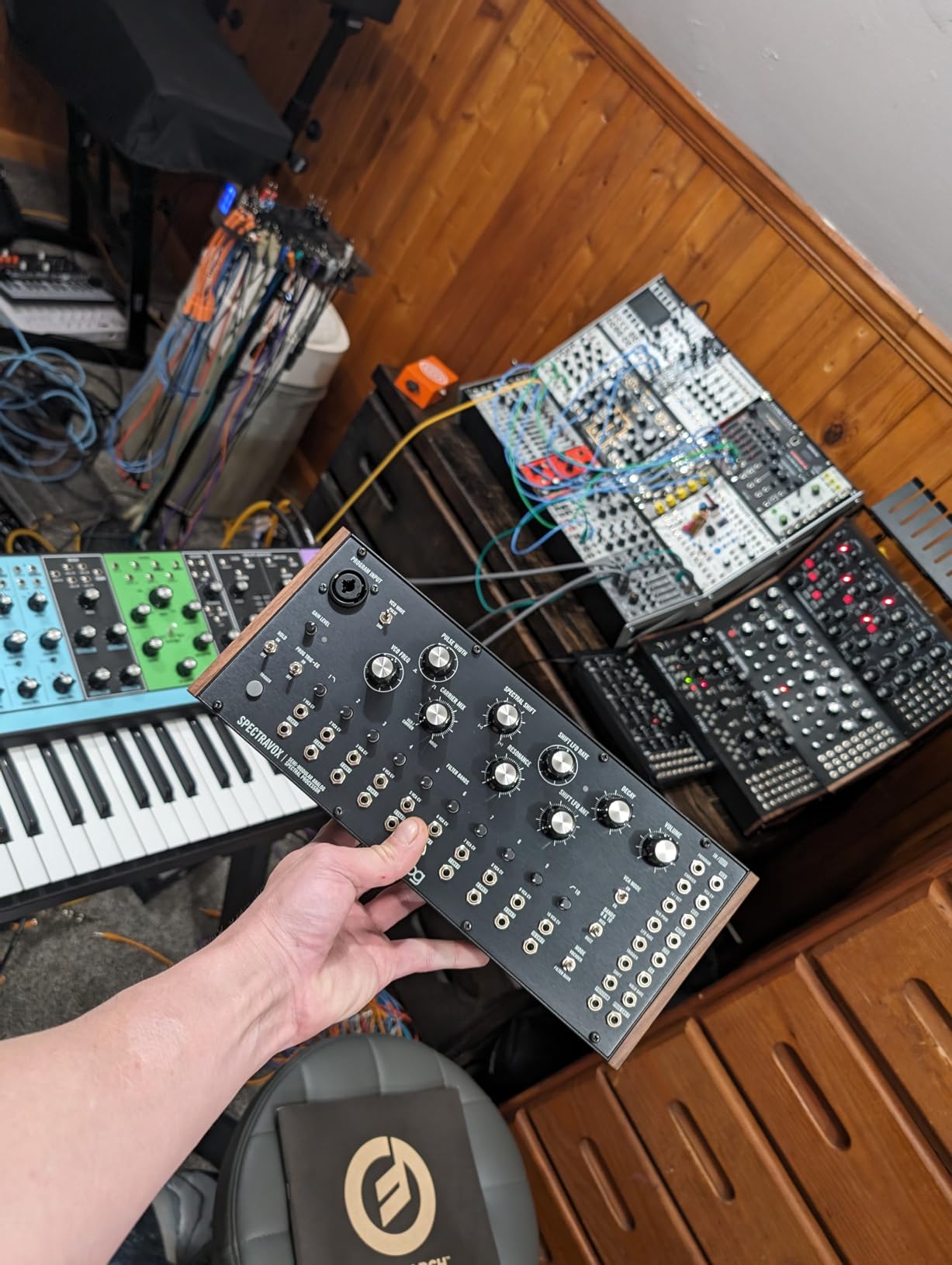 MOOG Subharmonicon Semi-Modular Analog Polyrhythmic Synthesizer with Dual Sequencer, MIDI, and Patch Bay customer photo 1