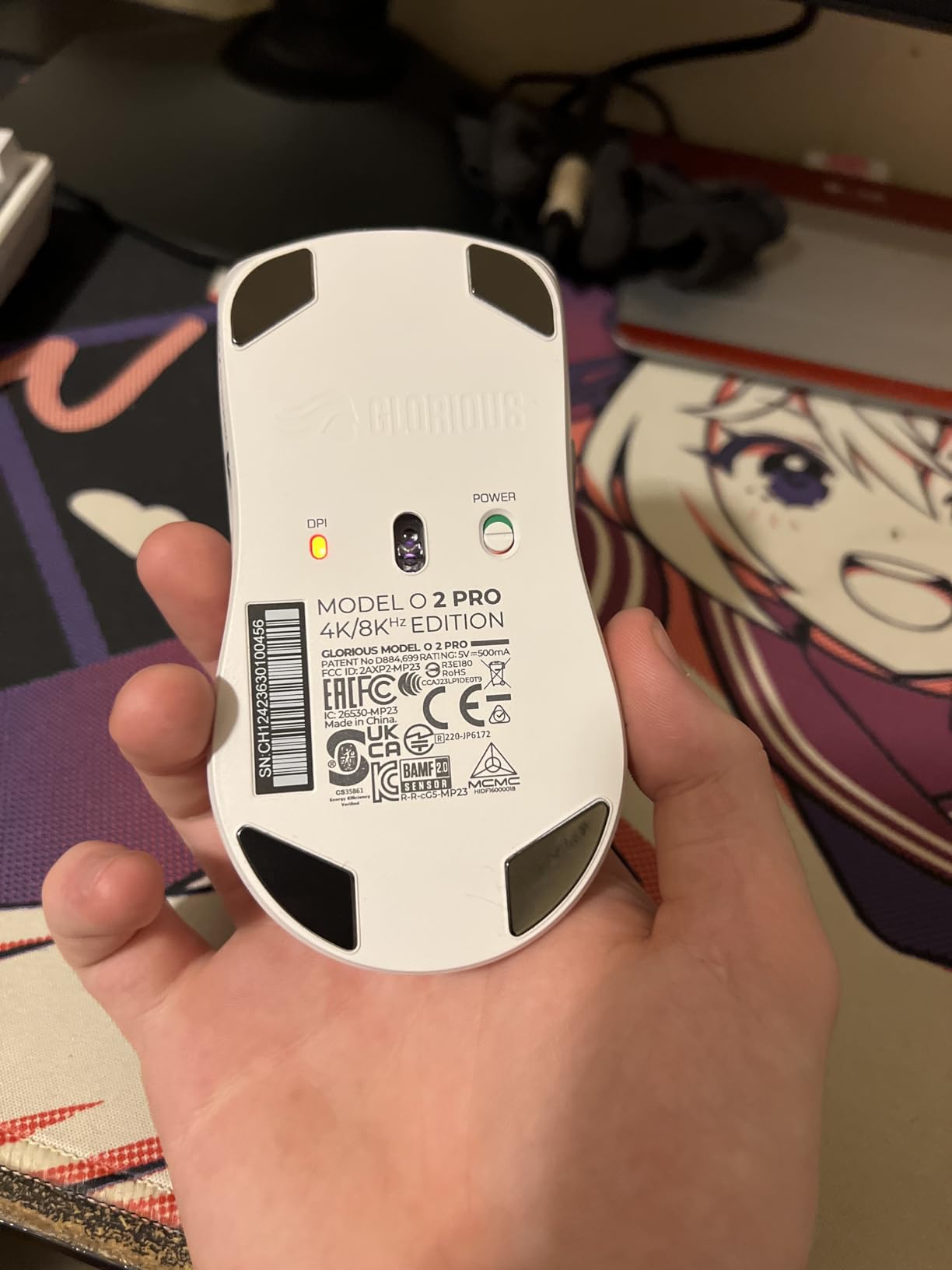 Glorious Mice Feet - Skates & Floats for Model O/O-(Minus)/O2 - Polished Ceramic Feet for Model O/O-(Minus)/O2 Gaming Mouse (GLO-FT-O-GF) customer photo 1