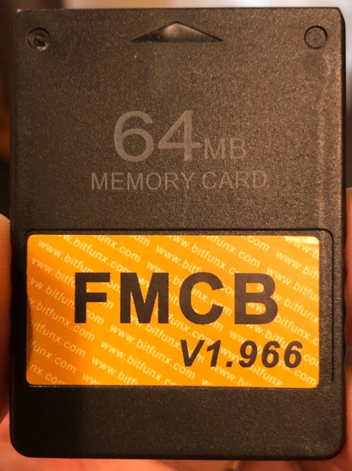 Skywin FMCB Free Mcboot PS2 Memory Card v.1 966-64 MB Memory Card for PS2 PlayStation 2 Games in USB Hard Drive or Hard Disk customer photo 2