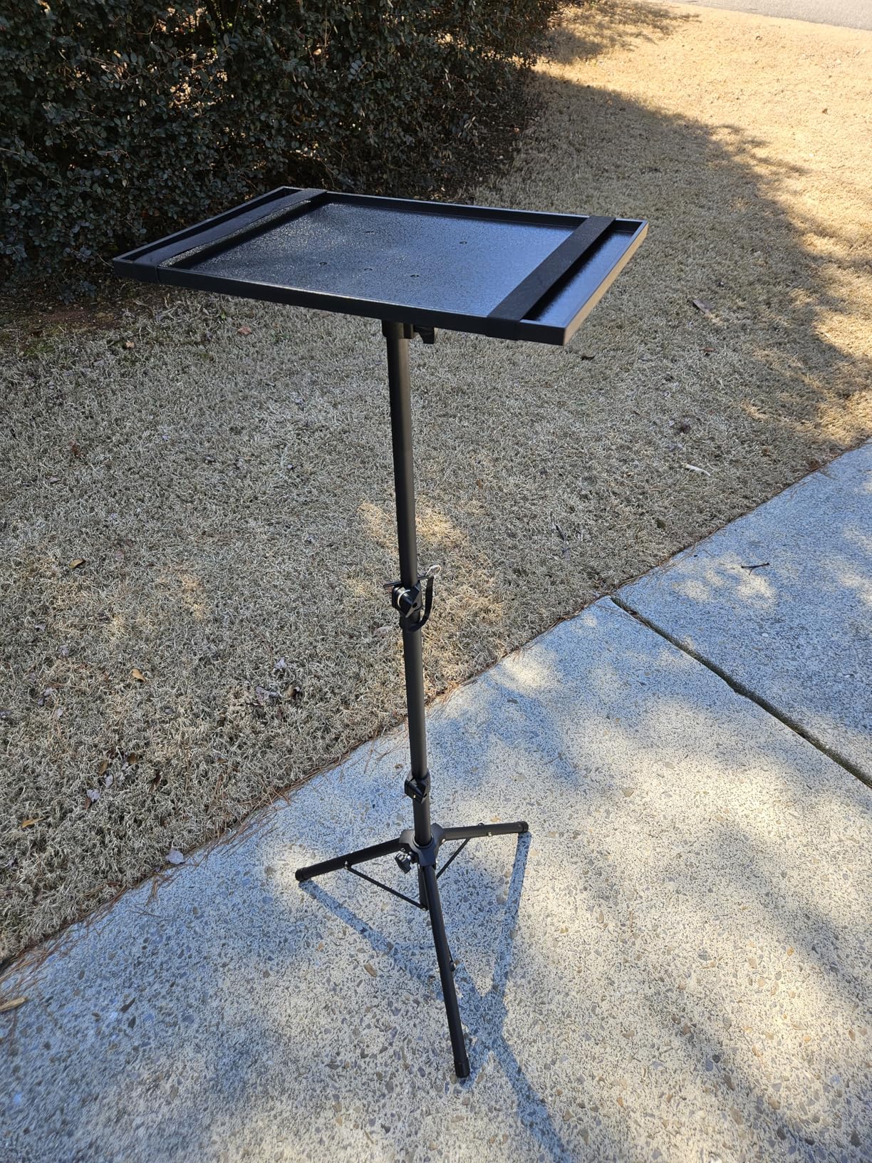 AMADA Projector Stand, Laptop Stand with Adjustable Height 22 to 36 inch, Heavy Duty Projector Mount as DJ Racks, Portable Projector Tripod Stand, Tall Floor Stand for Office, Home, Stage or Studio customer photo 1