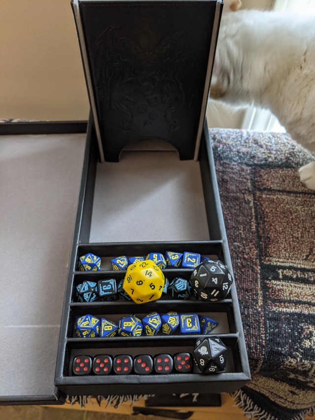 Forged Dice Co. Citadel Dice Tray and Dice Tower - 3 in 1 D&D Dice Tray, RPG and Tabletop Gaming Dice Storage and Removable Tower customer photo 2