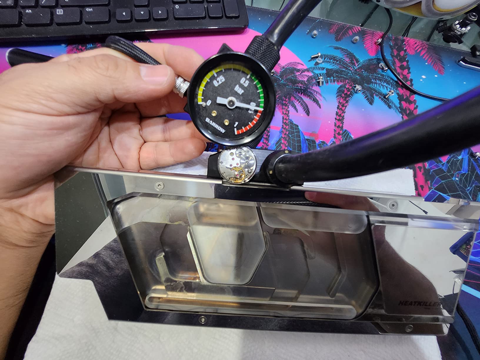 Barrow Manual air Tightness Tester customer photo 1