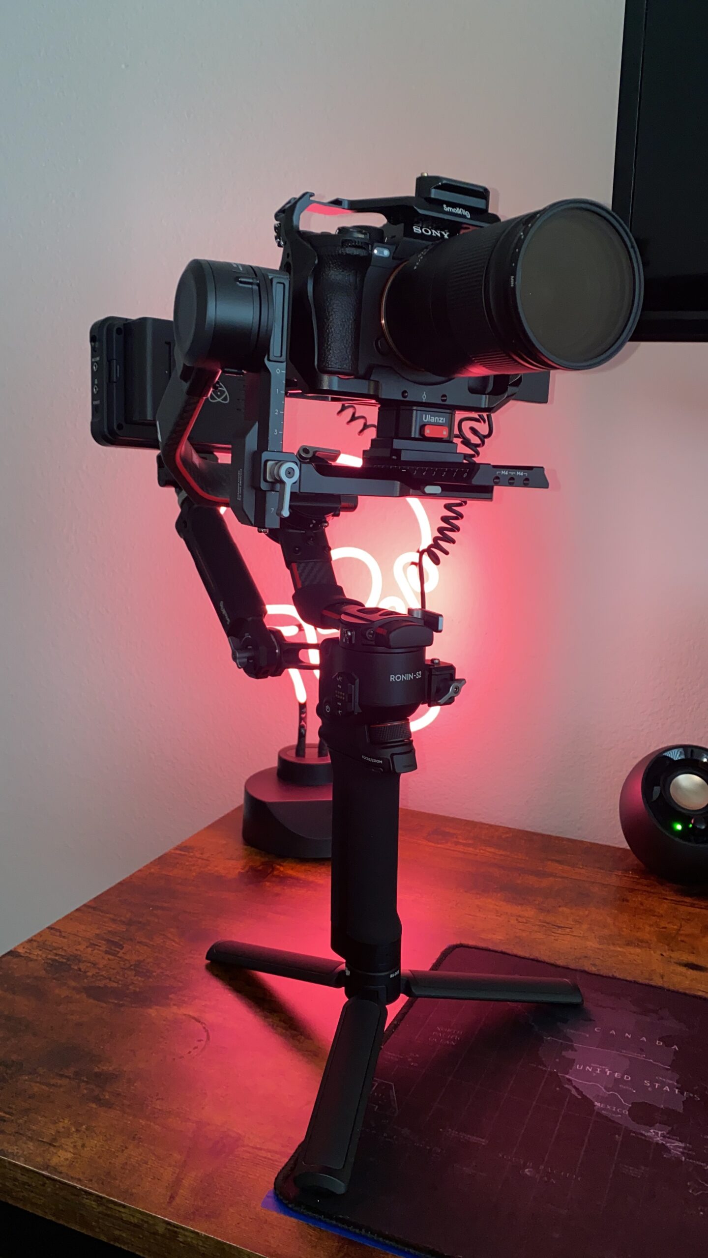 RS 2 - 3-Axis Gimbal Stabilizer for DSLR and Mirrorless Cameras, 10lbs Tested Payload, Carbon Fiber Construction, 1.4