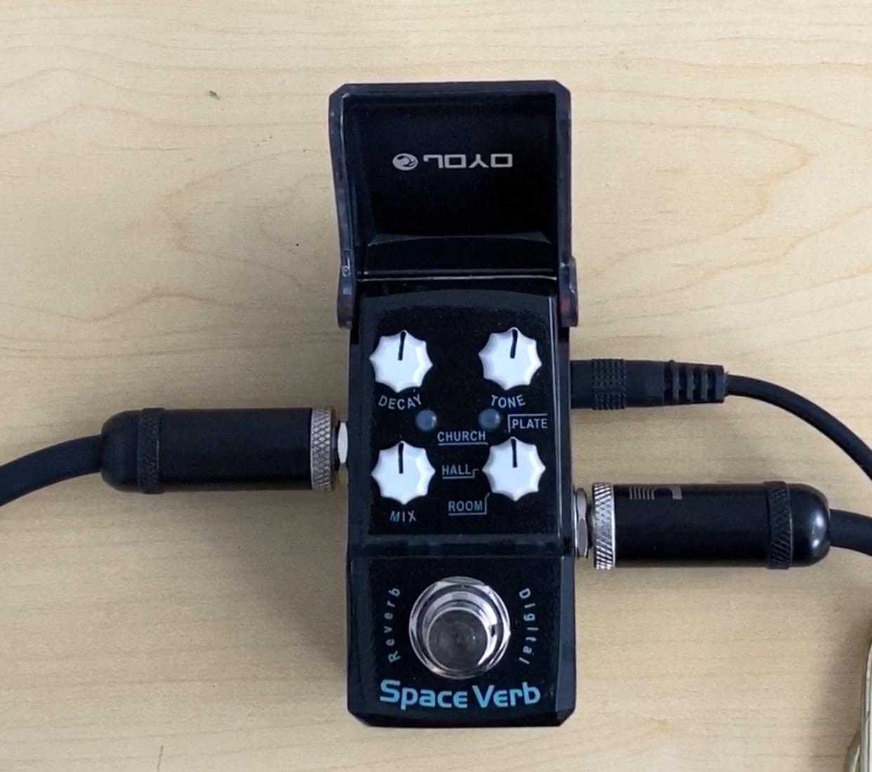 JOYO Digital Reverb Mini Pedal 4 Modes Reverb Pedal for Guitar Effect - True Bypass (Space Verb JF-317) customer photo 1