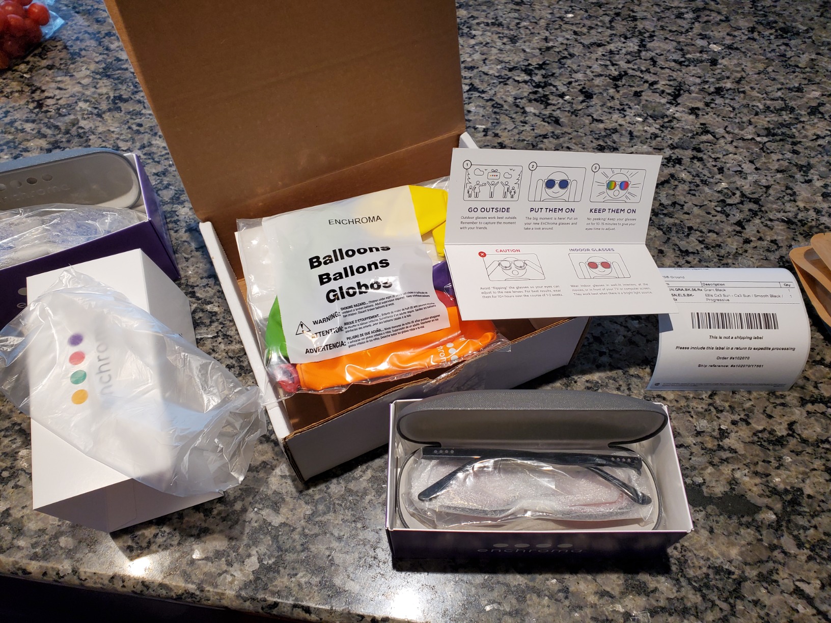 EnChroma Ellis Color Blind Glasses - Correcting & Enhancing for Outdoor Use, Deutan and Protan Color Blindness customer photo 1