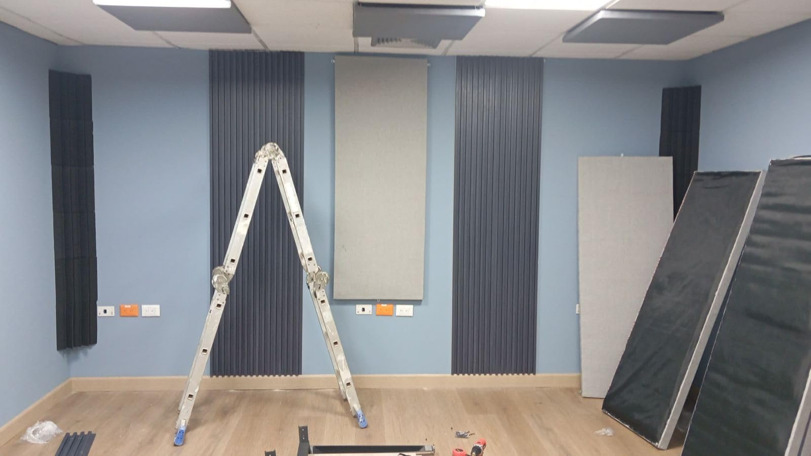 8 Pack - Bass Traps Acoustic Foam Corner, 8''x8''x12'' Black Bass Traps Corner Studio Foam, High Density and Fire-Proof Acoustic Panels Recording Studio customer photo 2