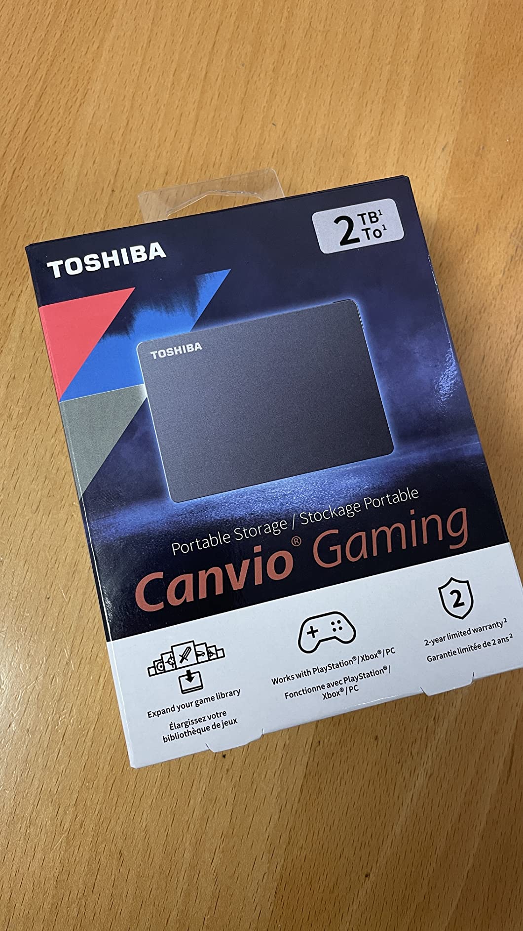 Toshiba Canvio Gaming 2TB Portable External Hard Drive USB 3.0, Black for PlayStation, Xbox, PC & Mac customer photo 2
