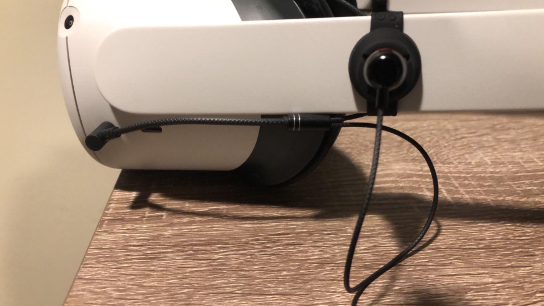 AMVR Noise Isolating Earbuds Earphones Custom Made Compatible with Meta Quest 2 VR Headset, with 3D 360 Degree Sound in-Ear Headphones and Earphone Silicone Holders customer photo 2