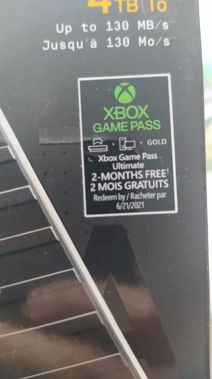 WD_BLACK 4TB P10 Game Drive for Xbox - 1-Month Xbox Game Pass, Portable External Hard Drive for On-The-Go Access To Your Xbox Game library - WDBA5G0040BBK-WESN customer photo 1