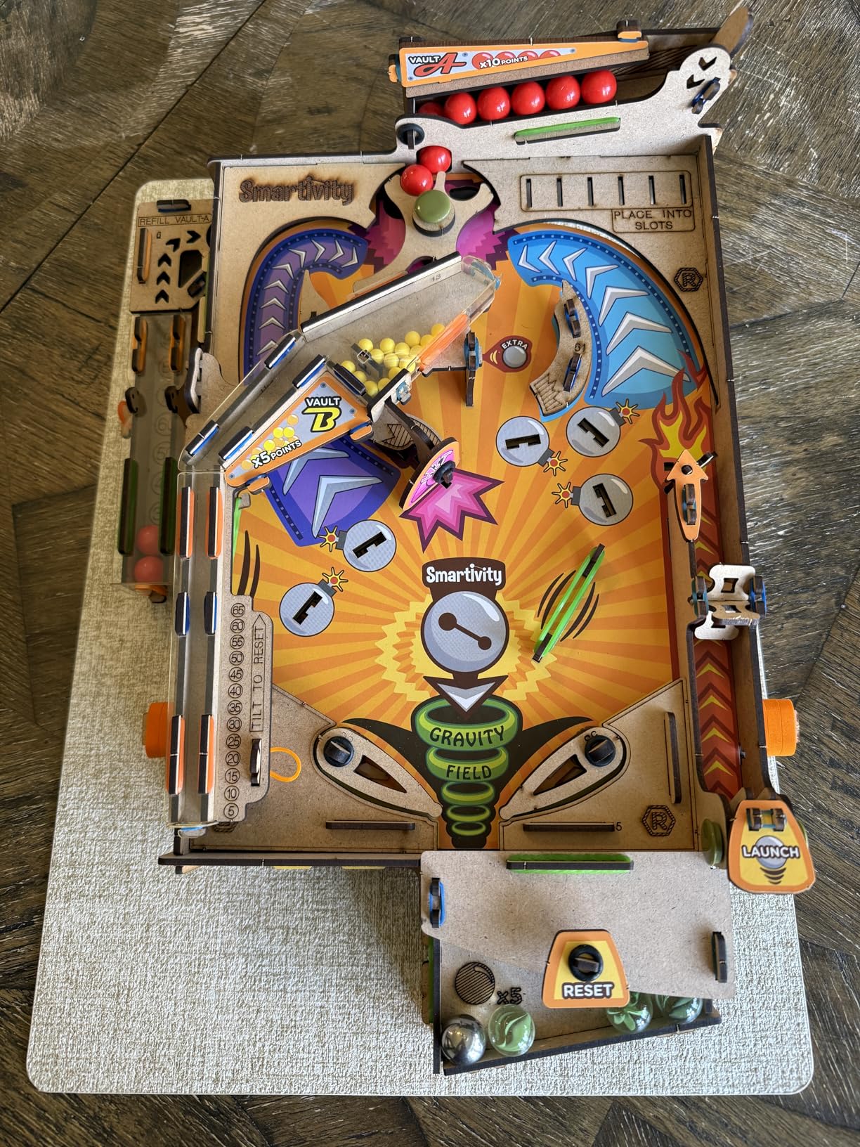Smartivity DIY Pinball Machine for Kids 8-14 Years Old | Global Award Winning Arcade Game | Build Your Own Pinball customer photo 2
