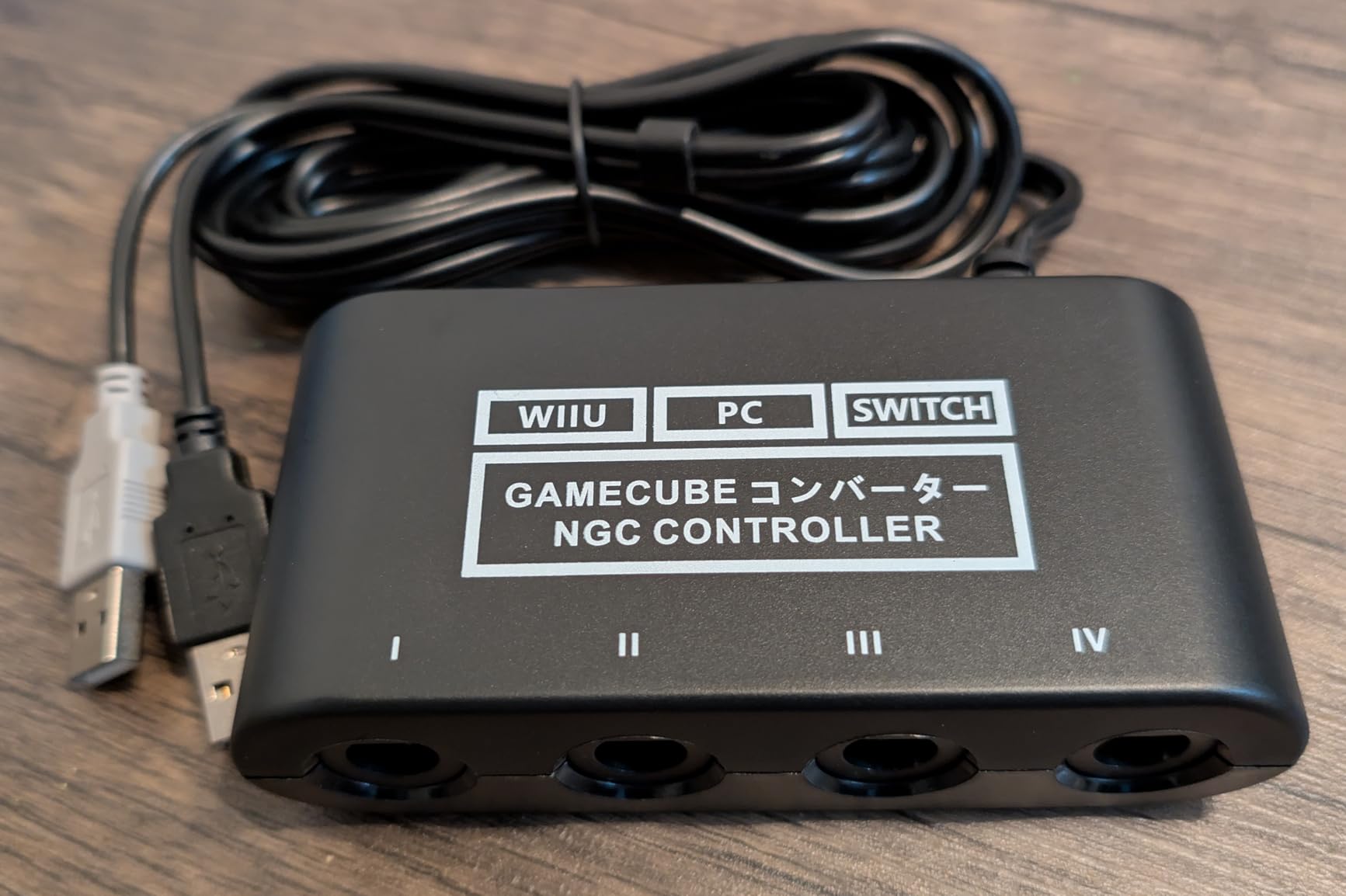 Gamecube Controller Adapter for Nintendo Switch / OLED / Switch 2 Gamecube Adapter, Compatible with PC WII U Switch2, Support 4 Gamecube Controller to Play Supper Smash Bros with 70IN Long Cable customer photo 1