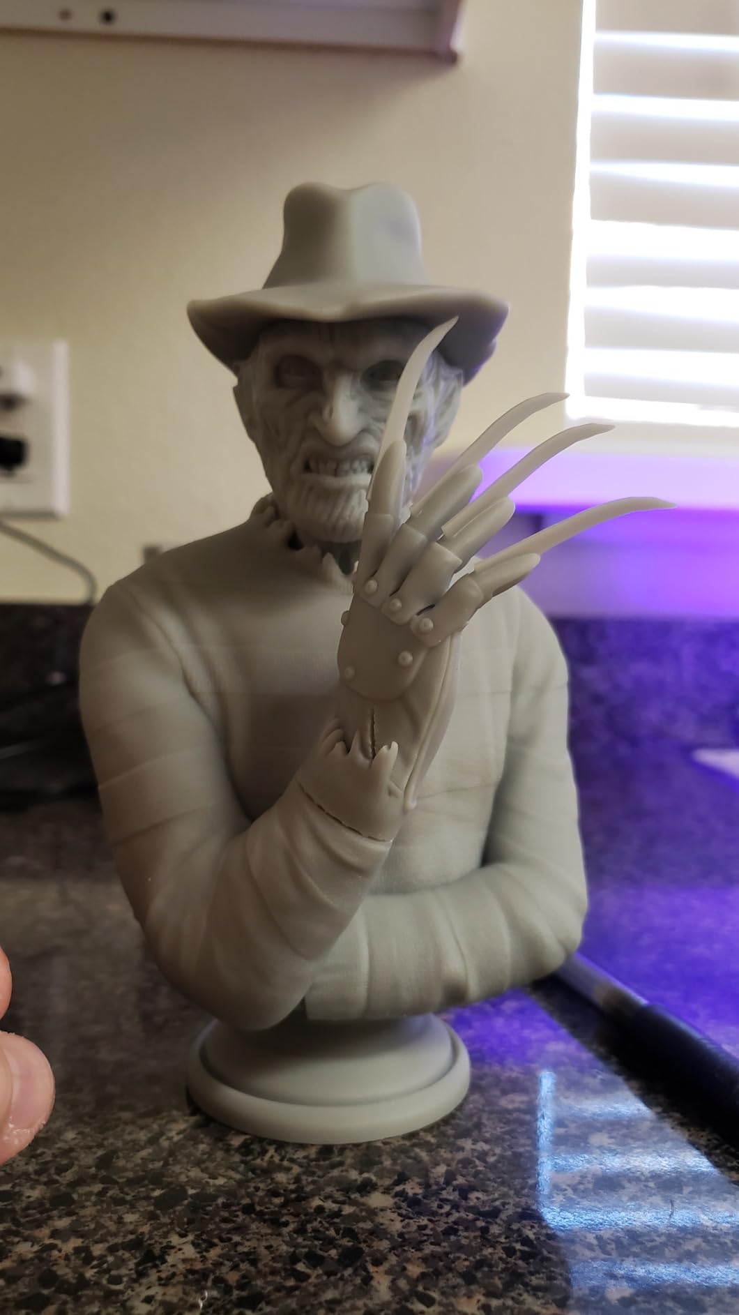 Fast ABS-Like 3D Printer Resin 405nm UV-Curing Non-Brittle High Precision 3D Printing Liquid Standard Photopolymer Resin for 8K Capable LCD DLP 3D Printing (Navy Grey, 1kg) customer photo 2