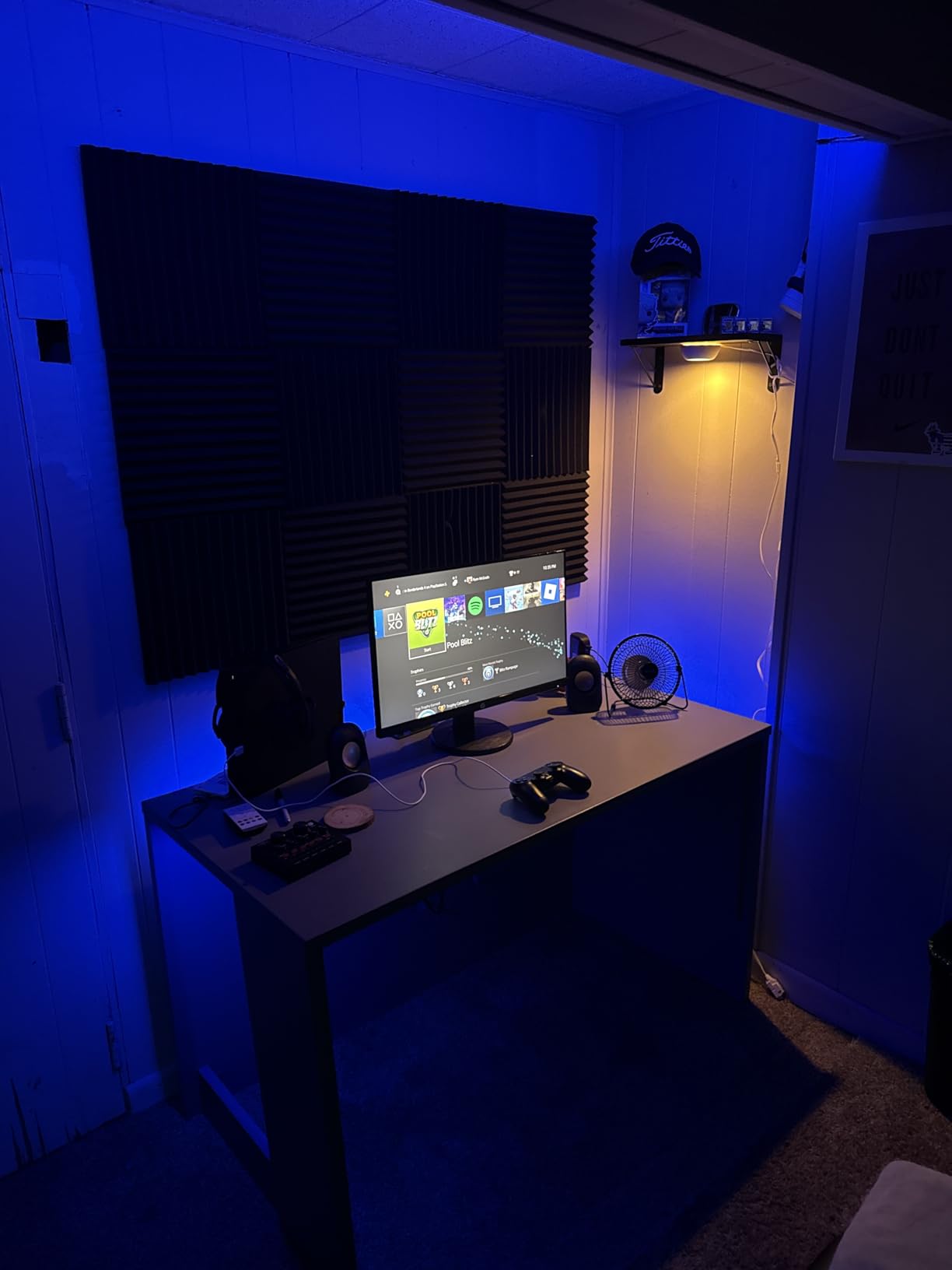 52 Pack Acoustic Panels 1 X 12 X 12 Inches - Acoustic Foam - High Density - Soundproof Studio Wedges - Charcoal customer photo 2