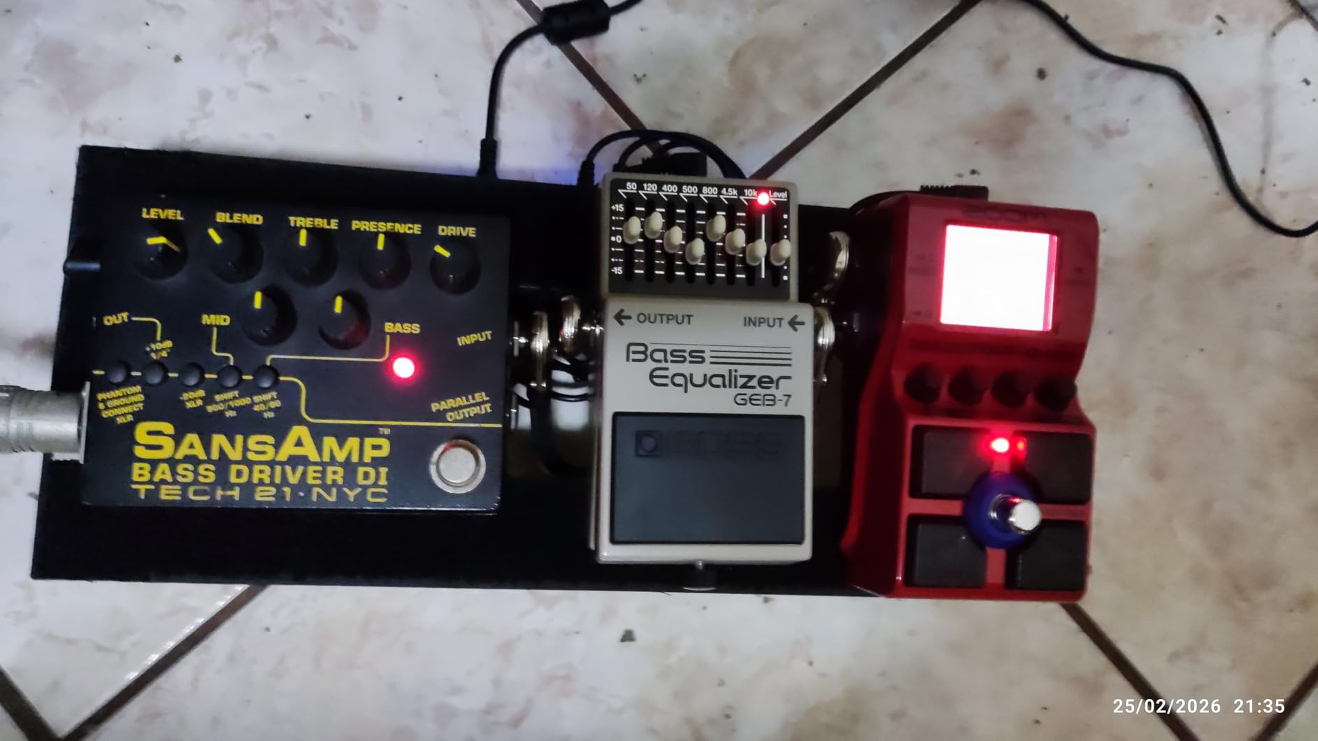 Ghost Fire Large Guitar Pedal Board Aluminum Alloy 3.6ib Super light Effect Pedalboard 27.5''x11.8'' with Carry Bag SPL-07 customer photo 1