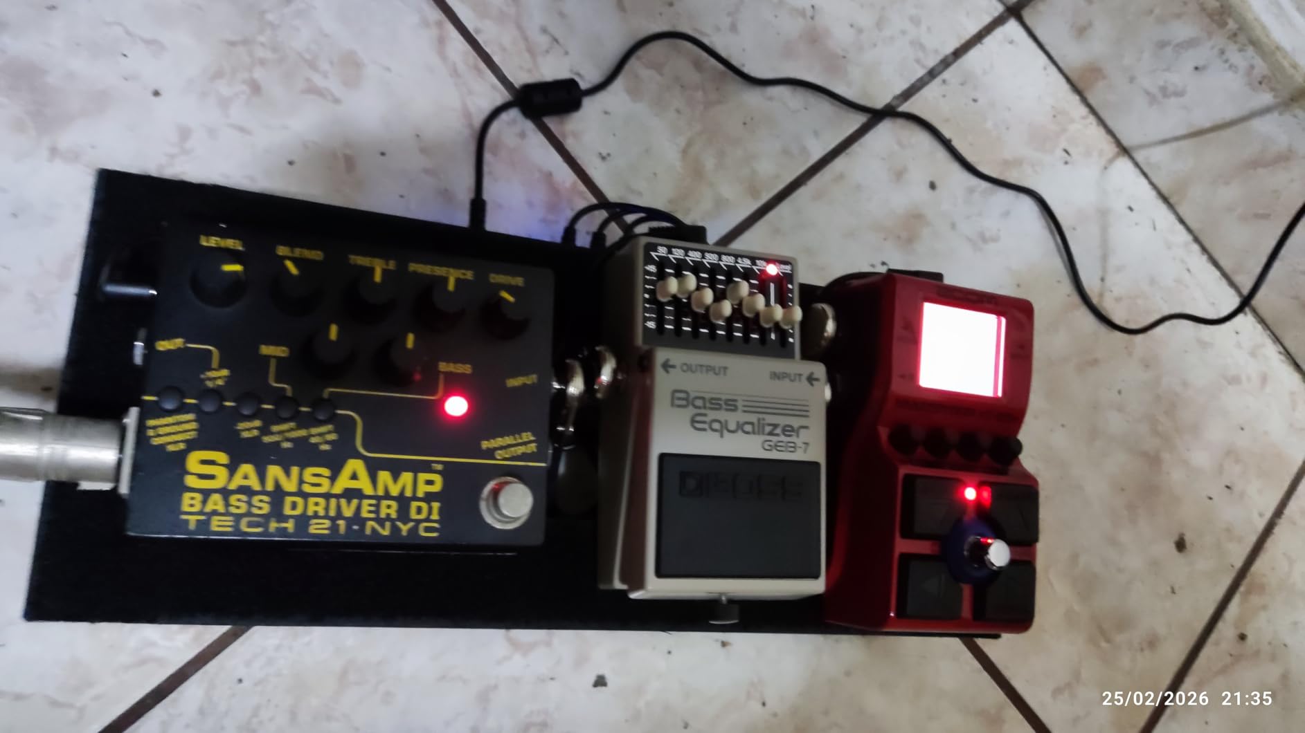 Ghost Fire Large Guitar Pedal Board Aluminum Alloy 3.6ib Super light Effect Pedalboard 27.5''x11.8'' with Carry Bag SPL-07 customer photo 2