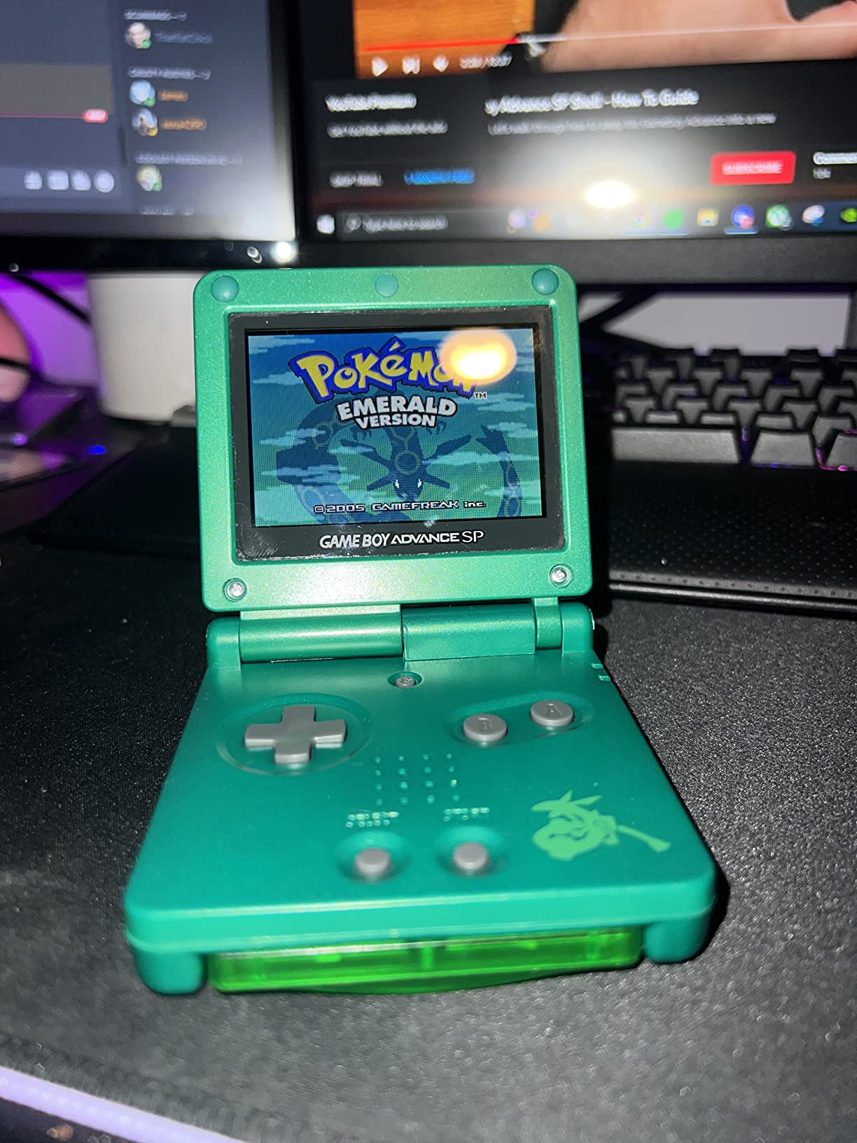 Full Parts Replacement Housing Shell Pack for Gameboy Advance SP Ruby (SP GRO) customer photo 2