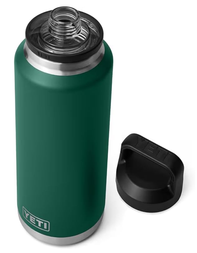 YETI Rambler 46 oz Bottle, Leakproof, Vacuum Insulated, Stainless Steel with Chug Cap, Black customer photo 1