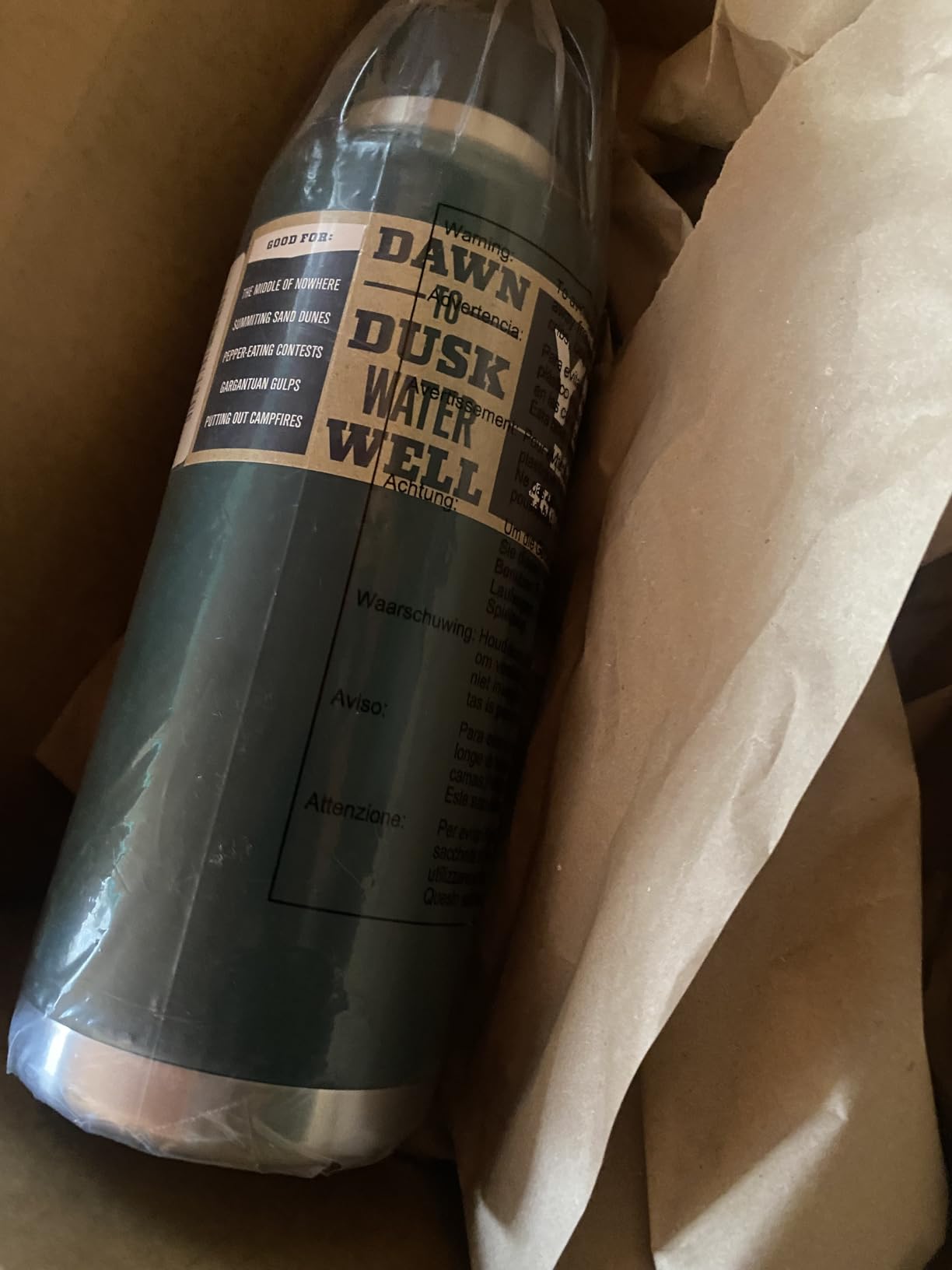 YETI Rambler 46 oz Bottle, Leakproof, Vacuum Insulated, Stainless Steel with Chug Cap, Black customer photo 2