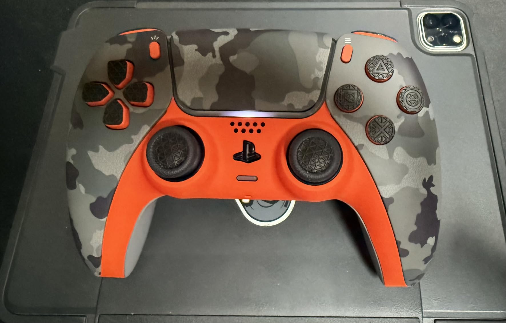 Replacement D-pad R1 L1 R2 L2 Triggers Share Options Face Buttons, Black Full Set Buttons Compatible with ps5 Controller BDM-030 BDM-040 BDM-050 BDM-060 - Controller NOT Included customer photo 1