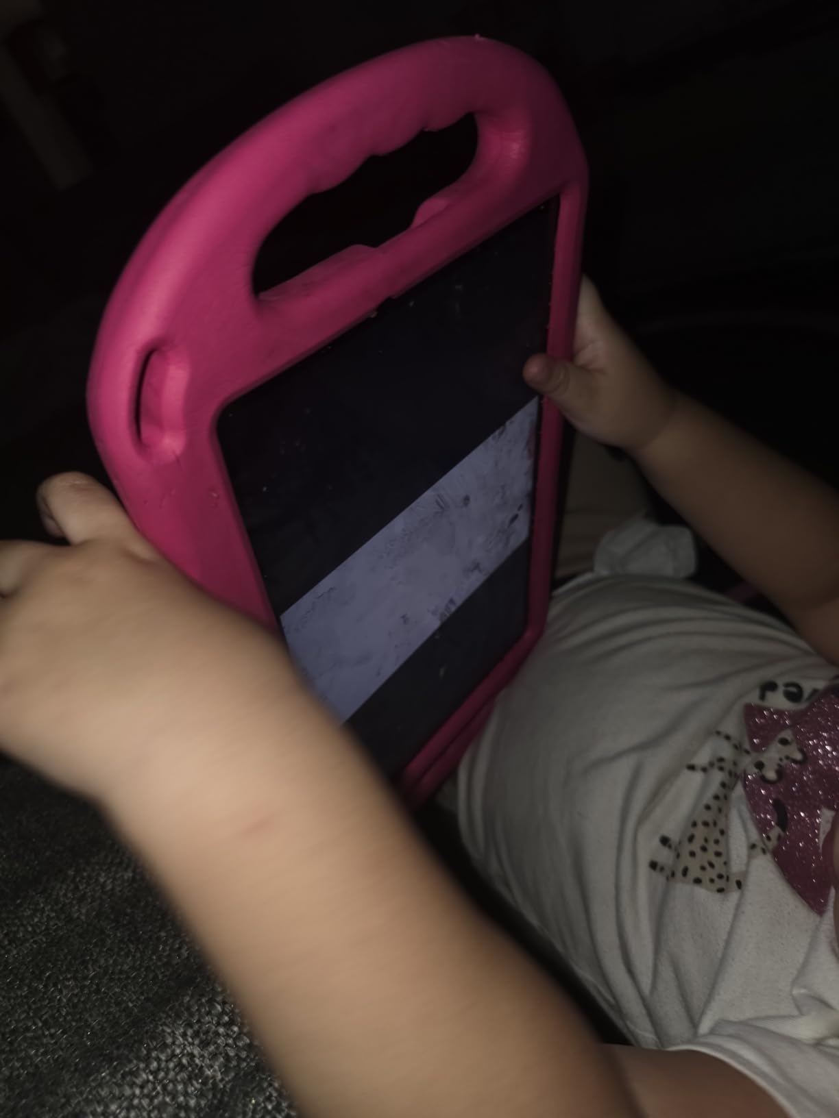WONNIE Tablet Holder for Car, Upgraded iPad Holder for Car Mount Headrest, iPad Mount Back Seat for Kids with Anti-Slip Strap, Silicone Holding Net/Fits All 7-12.9'' Tablets customer photo 2