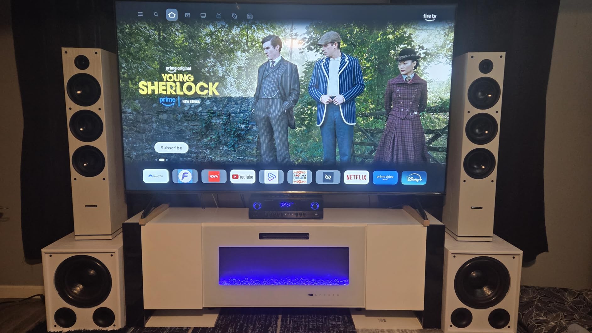 Rockville Rock Shaker 12 800W Powered Home Theater Subwoofer, Deep Bass, Adjustable Crossover, Compact Design customer photo 1