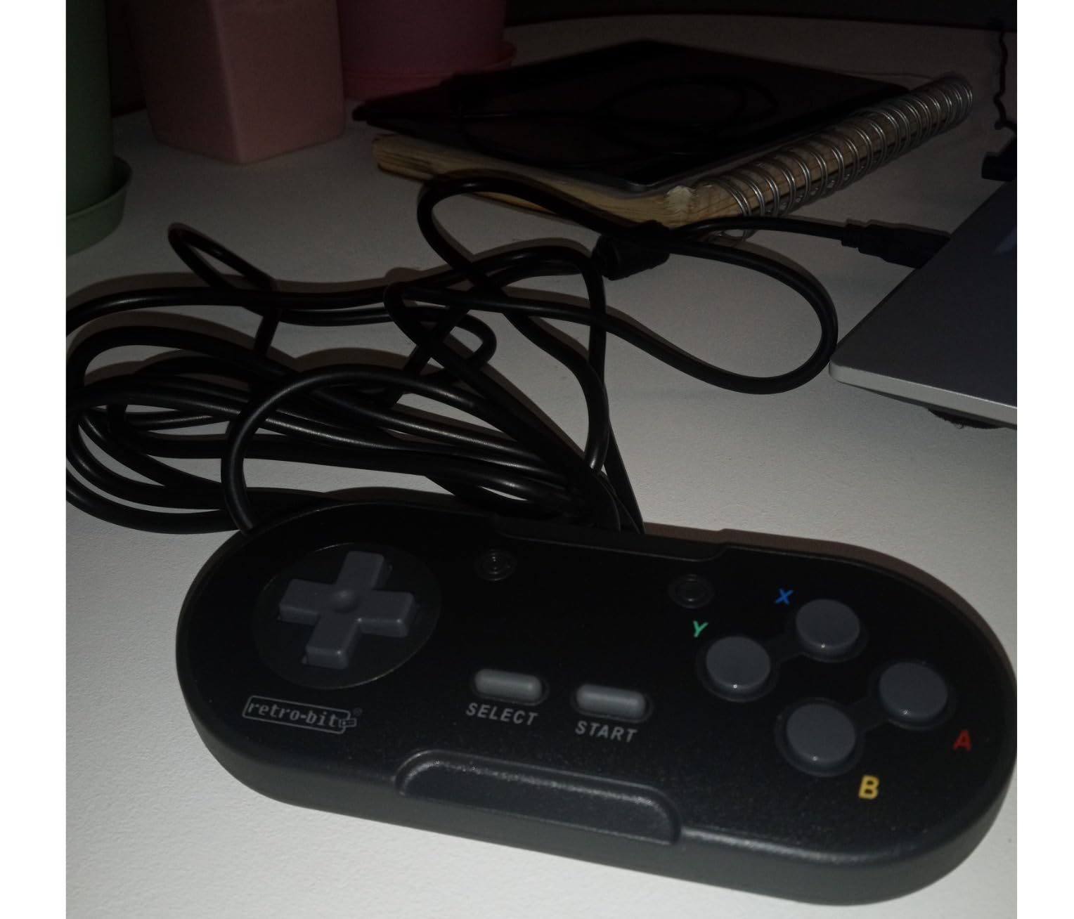 Retro-Bit Legacy 16 Wired USB Controller - Features Home, SS & ZL/ZR Buttons - for Switch, PC, MacOS, RetroPie, Raspberry Pi - Onyx customer photo 1