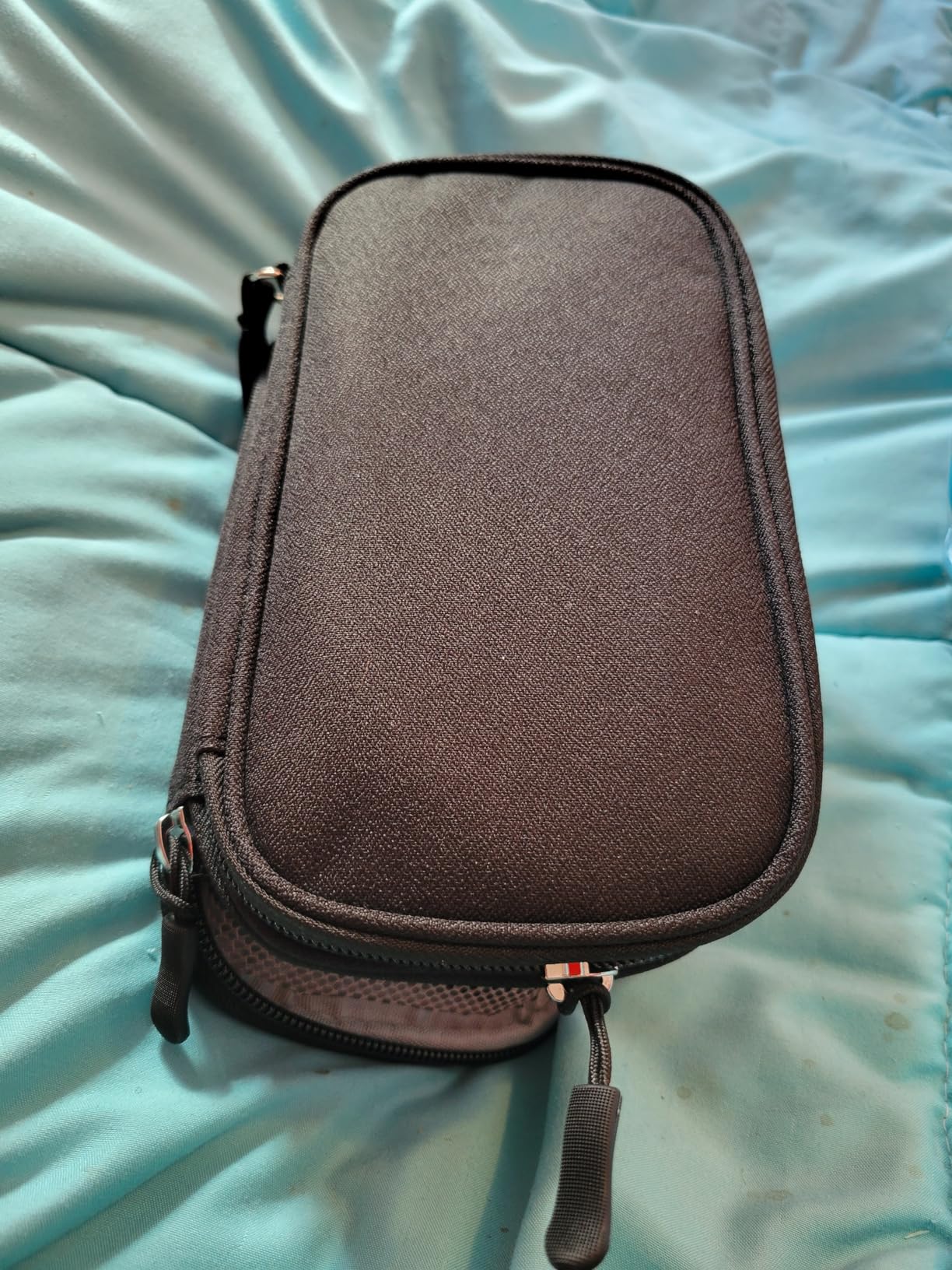 FYY Travel Cable Organizer Pouch Electronic Accessories Carry Case Portable Waterproof Double Layers All-in-One Storage Bag for Cord, Charger, Phone, Earphone Black customer photo 2