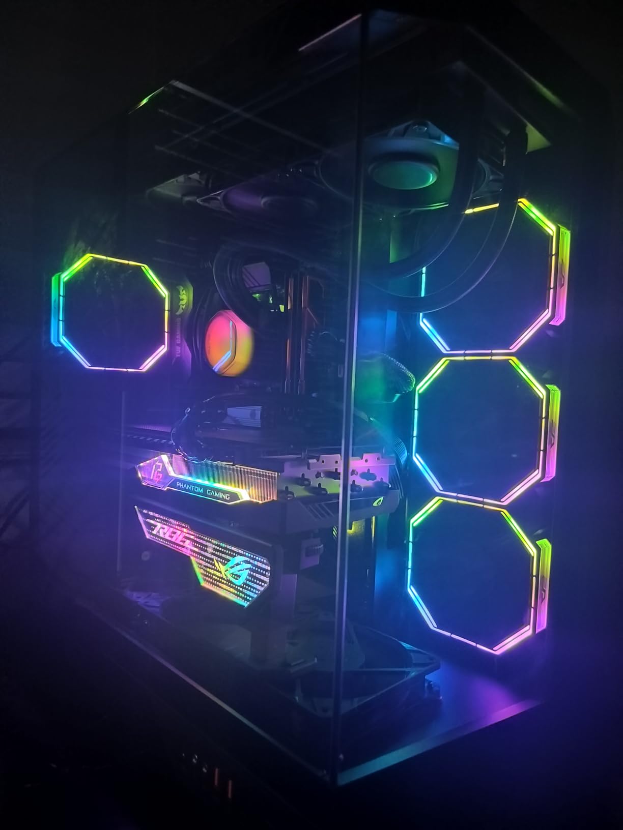 Cooler Master Elite Liquid 240 CPU AIO Cooler - 240mm Radiator, 2x ARGB PWM Fans, Dual-Chamber Pump Design, Ultra-Quiet High-Performance Cooling, AMD AM5/AM4 & Intel LGA 1851/1700, White customer photo 1