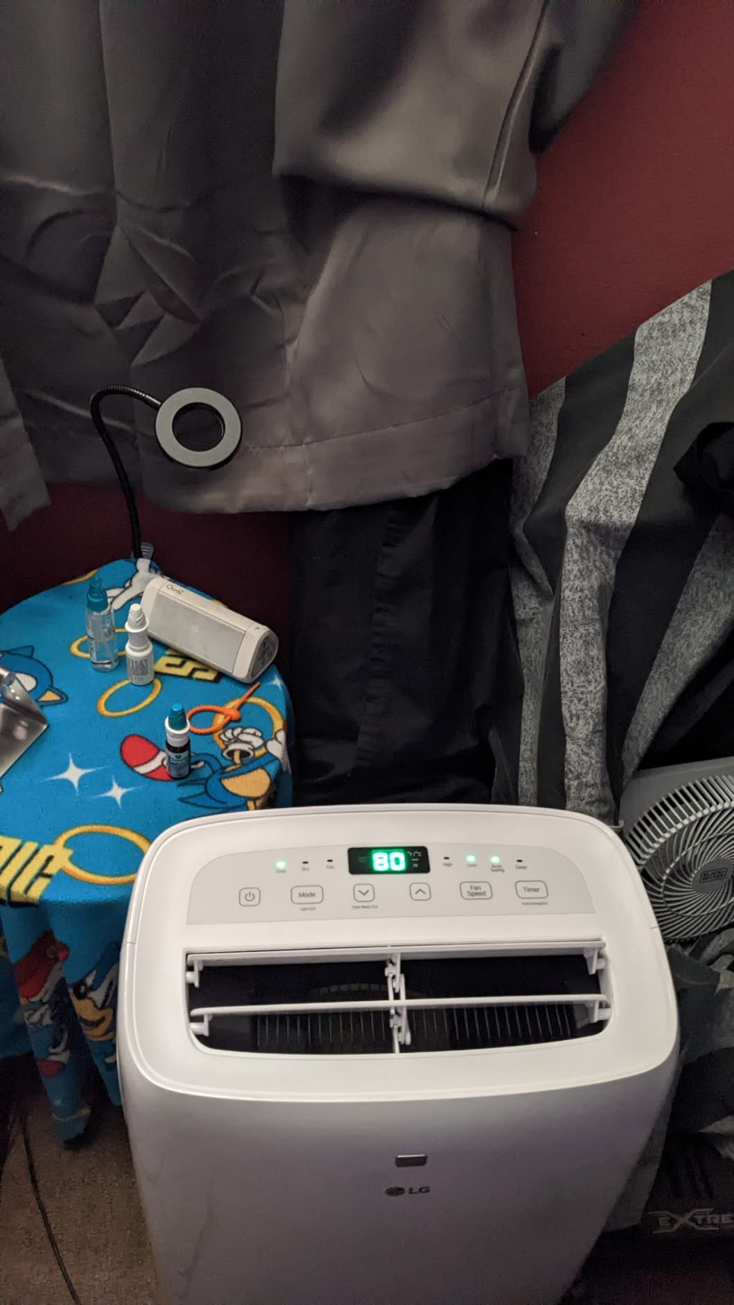 LG 6,000 BTU DOE 8,000 BTU ASHRAE Portable Air Conditioner with Quiet Operation customer photo 1