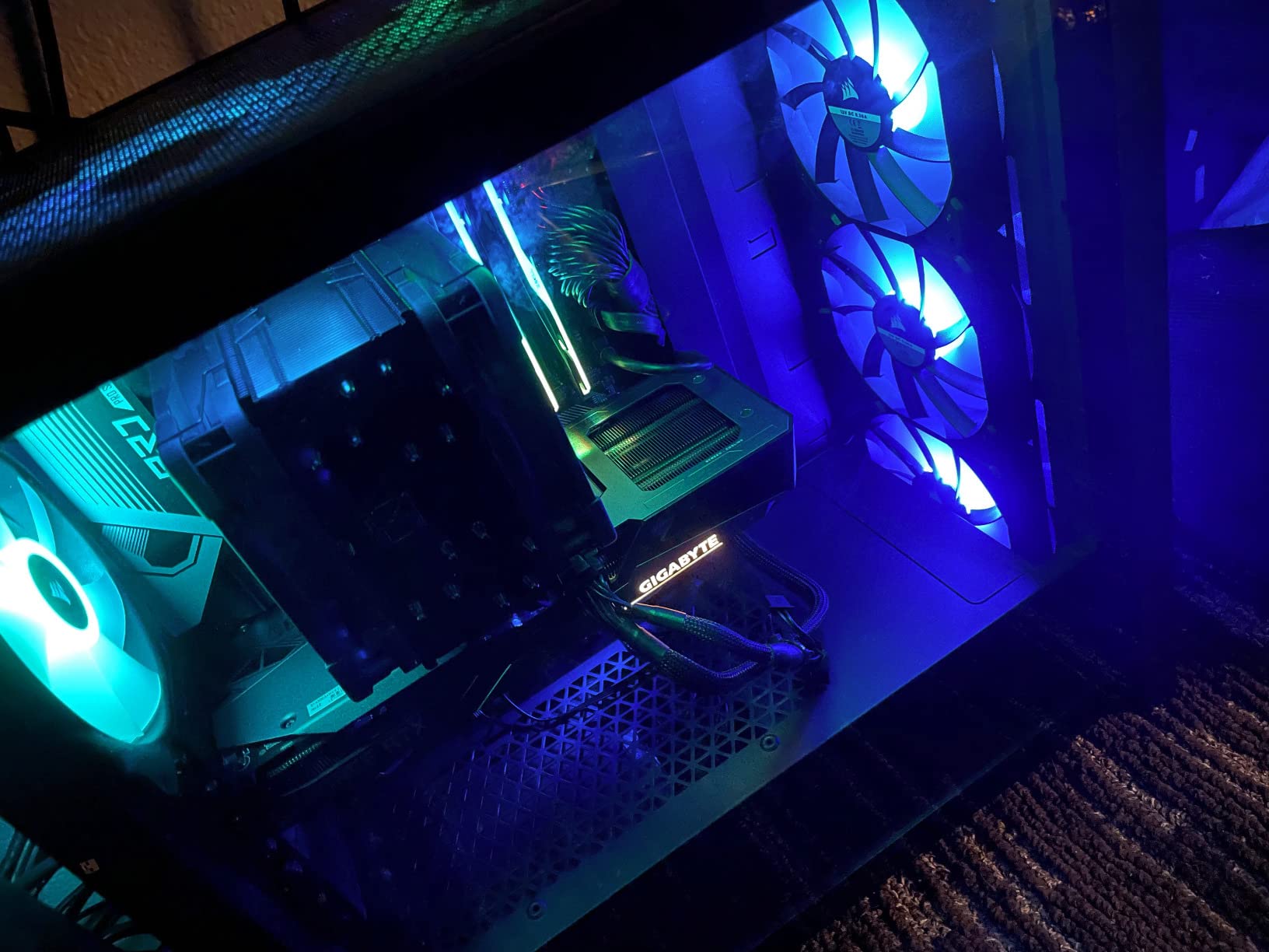 Noctua NH-U12A chromax.Black, 120mm Single-Tower CPU Cooler (Black) customer photo 2