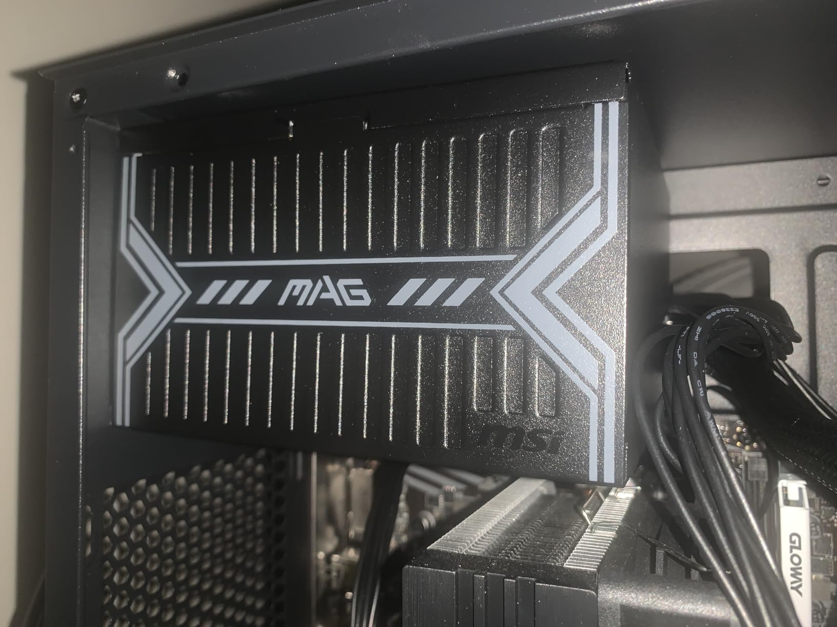 MSI MAG A650BN, Non-Modular Compact 650W Power Supply, 80+ Bronze, Low-Noise Fan, Active PFC Design, 5 Year Warranty customer photo 1