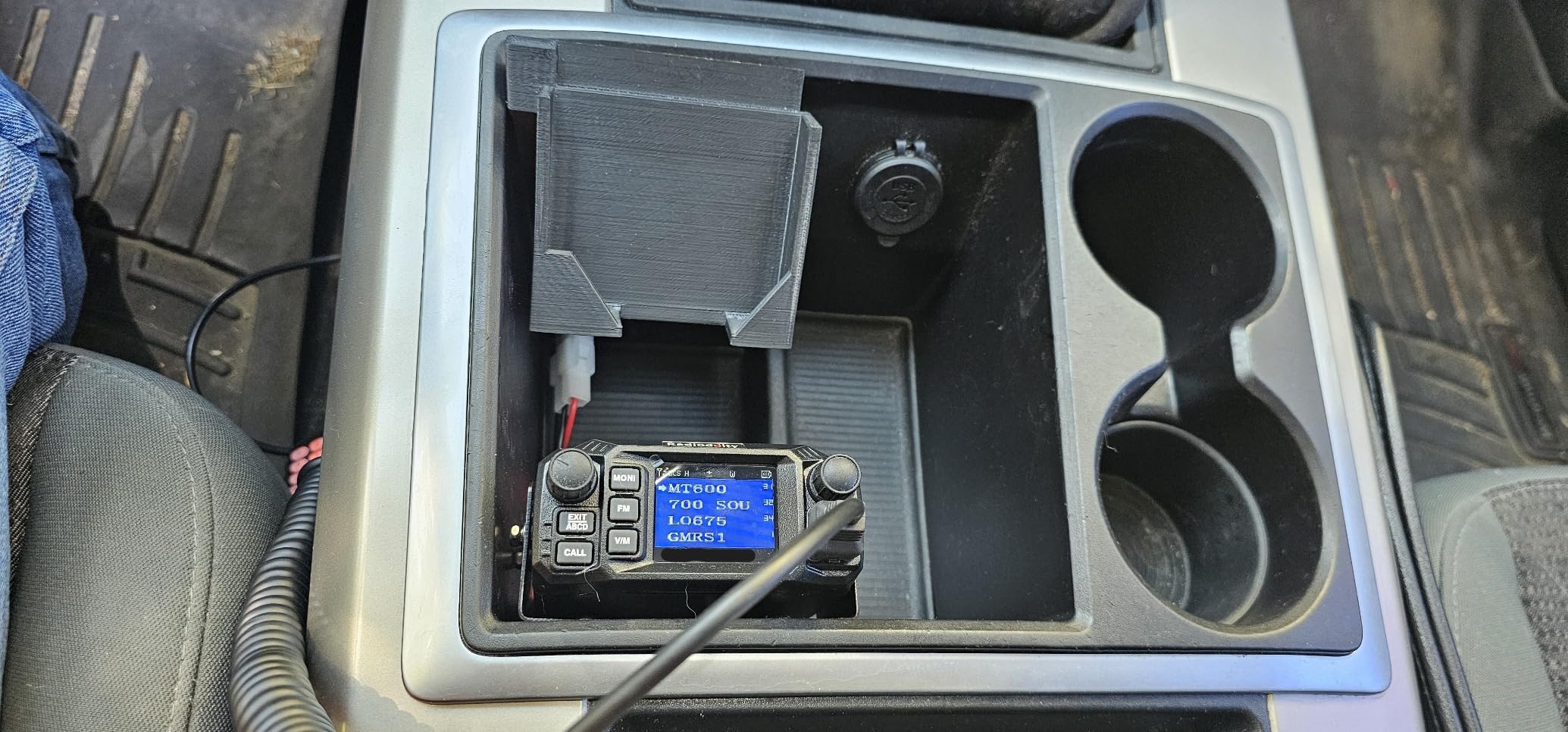 Radioddity DB25-G GMRS Mobile Radio, 25 Watts Two Way Radio Long Range, Quad Watch, GMRS Repeater Capable, with Dual Band Scanning Receiver, for Car Vehicle, Off Road, Overlanding Black customer photo 2