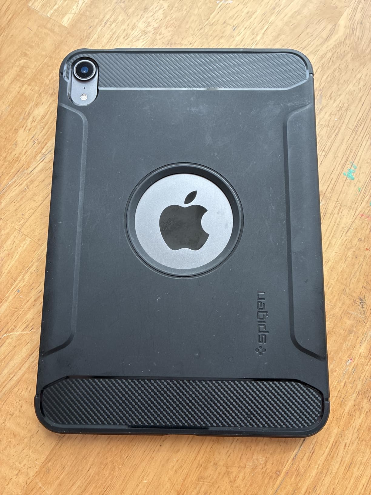 Spigen for iPad mini 7 Case A17 Pro (2024), 8.3 Inch Rugged Armor iPad mini 7th/6th Generation Case (2024/2021), Matte Black customer photo 1
