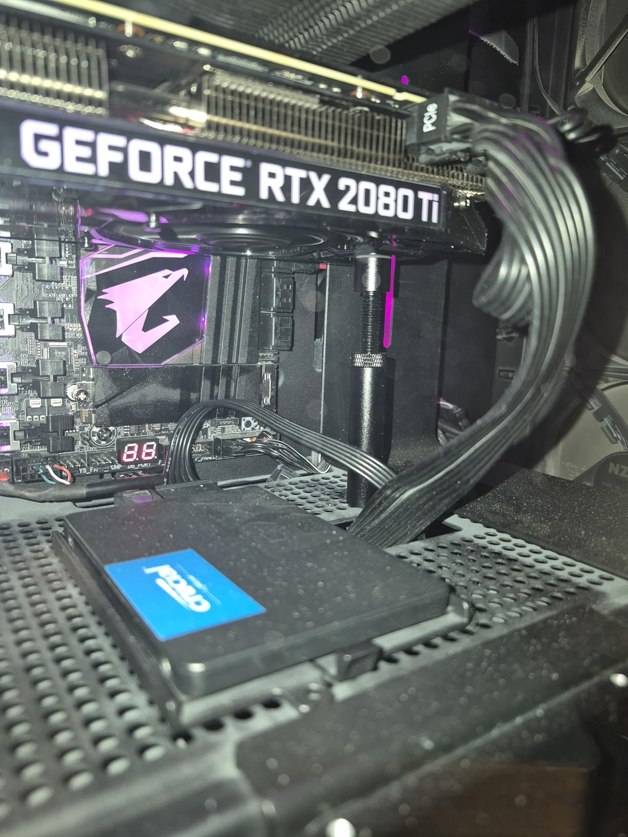 Small Graphics Card GPU Brace Support, Video Card Anti Sag Holder Bracket, GPU Stand, Mini Size 26-50mm customer photo 2