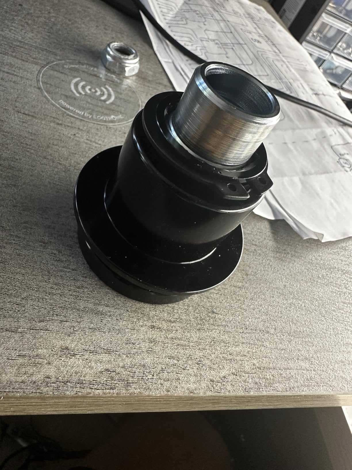 360° Steering Wheel Quick Release Disconnect Hub Kit with Bolts and Washer customer photo 1