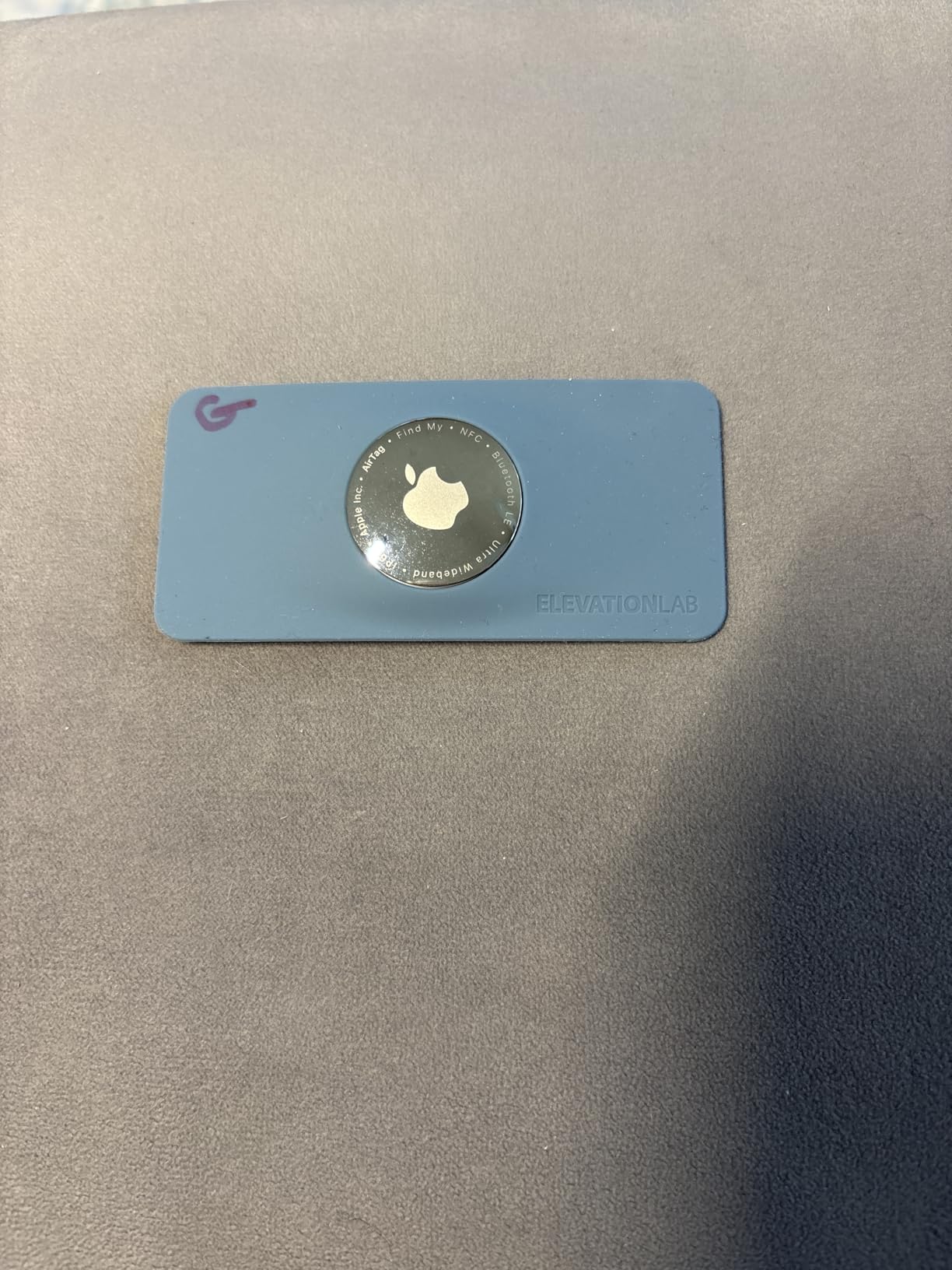 TagVault AirTag Wallet Holder - The Thinnest AirTag Wallet Card Insert | Flexible, Stays Hidden, Patent Pending | Elevation Lab customer photo 1