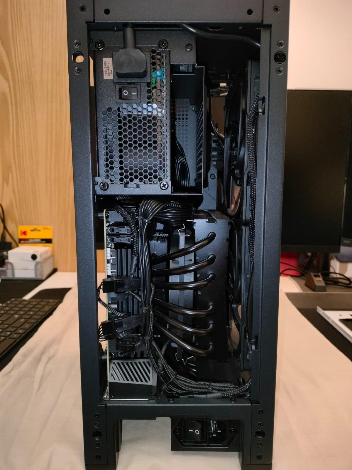 HYTE Revolt 3 Small Form Factor Premium ITX Computer Gaming Case Only, Metal, Black customer photo 2