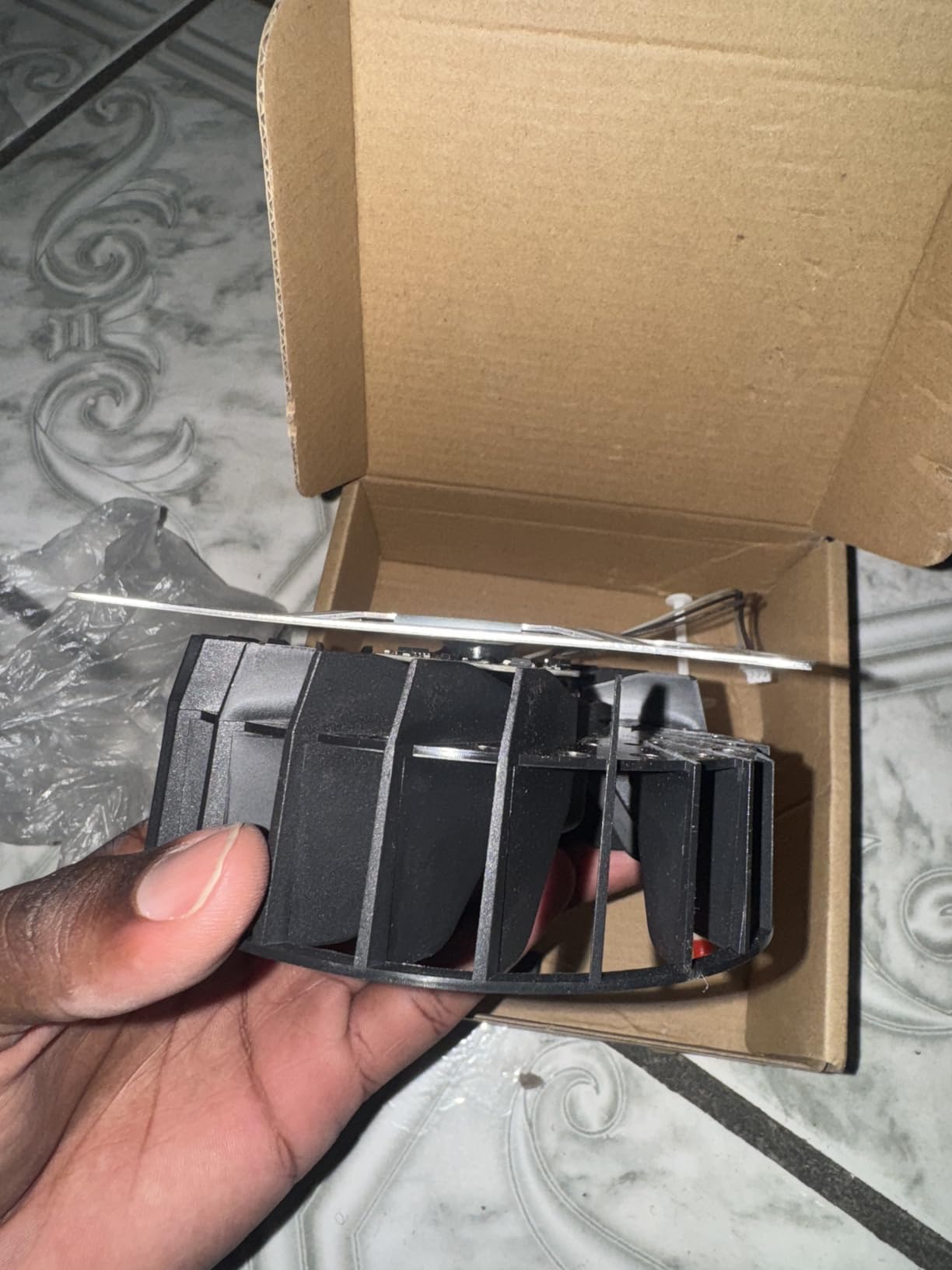 New PS5 CPU Cooling Fan, Internal Cooler Fan Replacement for Sony PlayStation 5 PS5 Series 12V 2.15A 23 Blades customer photo 1