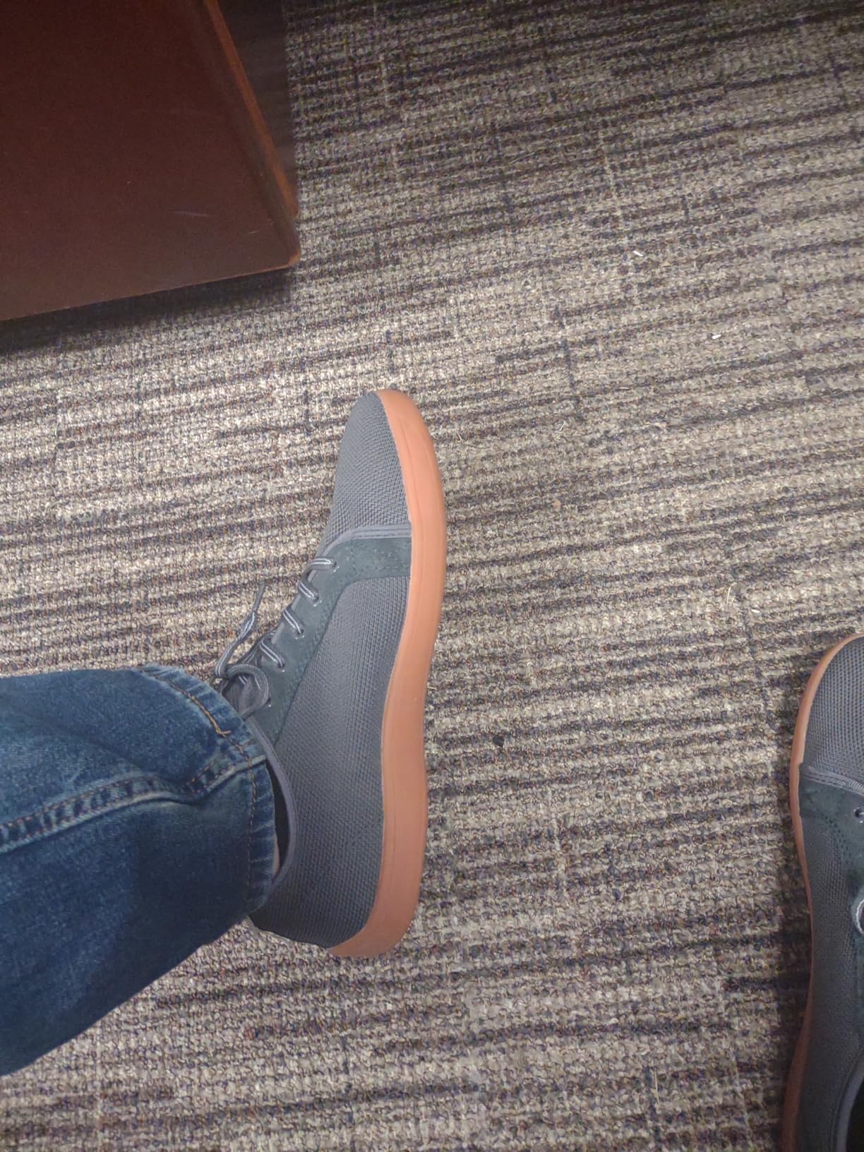 WHITIN Men's Wide Minimalist Barefoot Sneakers | Zero Drop Sole | Optimal Relaxation customer photo 1