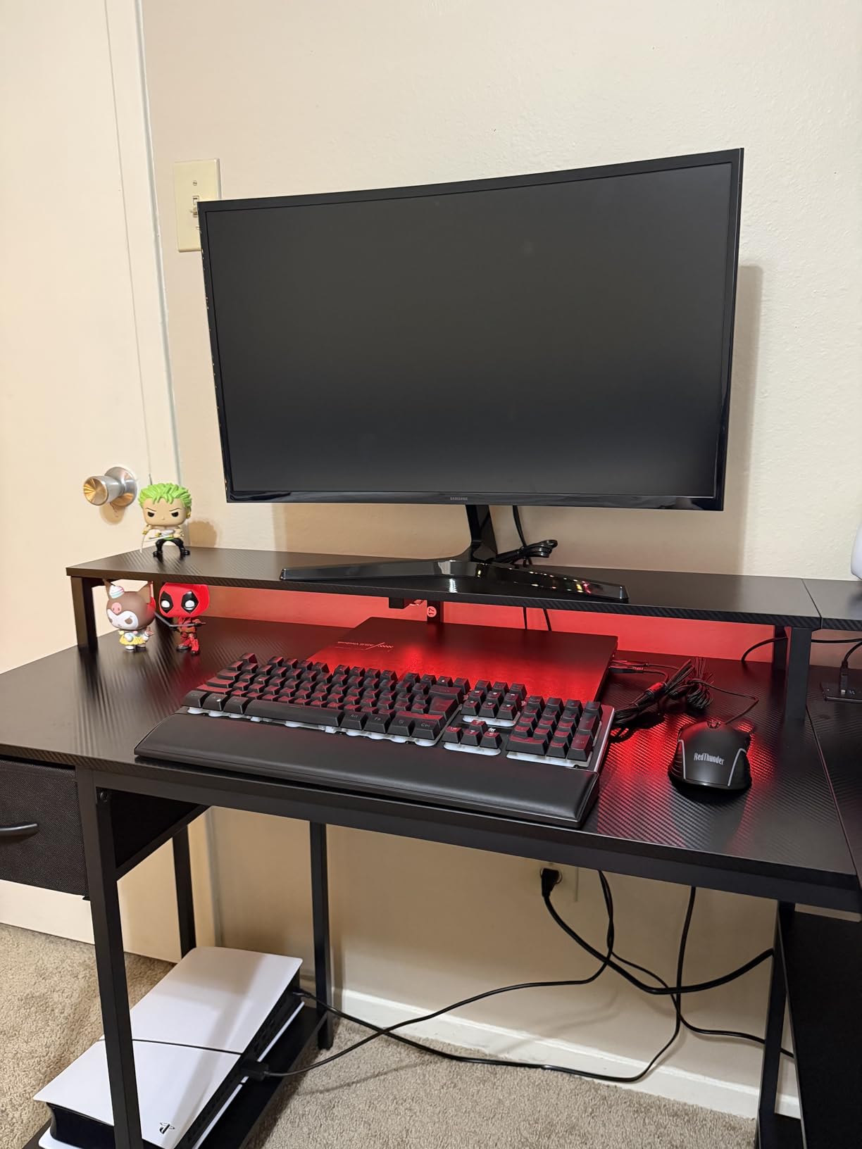 RedThunder K10 Wired Gaming Keyboard and Mouse and Wrist Rest Combo, RGB Backlit, Mechanical Feel Anti-ghosting Keyboard + 7D 7200 DPI Mice+Soft Leather Wrist Rest 3 in 1 PC Gamer Accessories customer photo 2